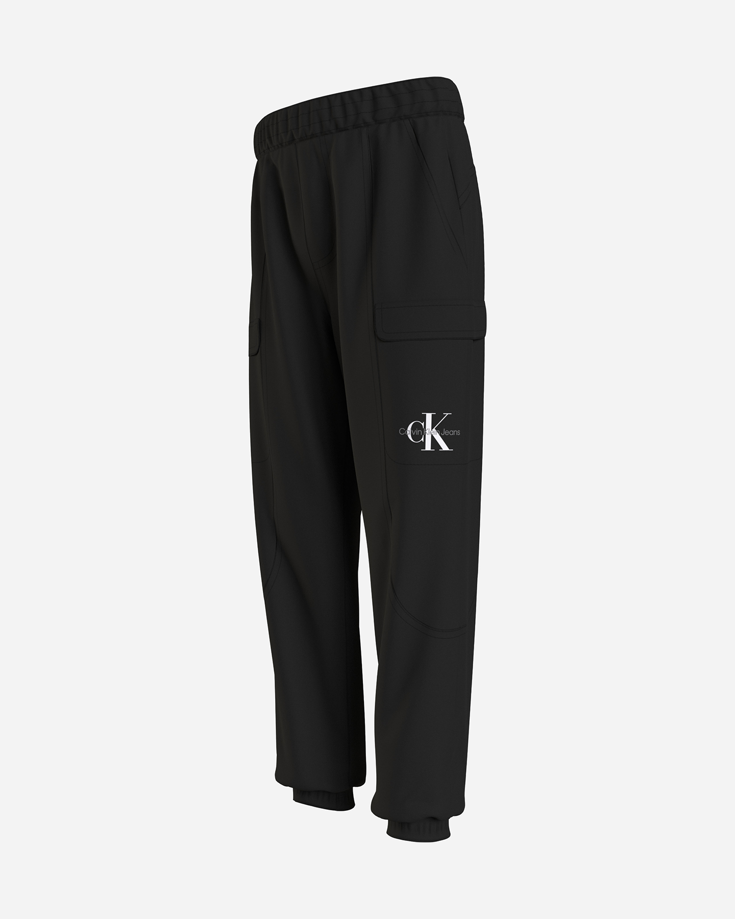 Pantalone CALVIN KLEIN JEANS CARGO JR - Nero - 4 | Cisalfa Sport