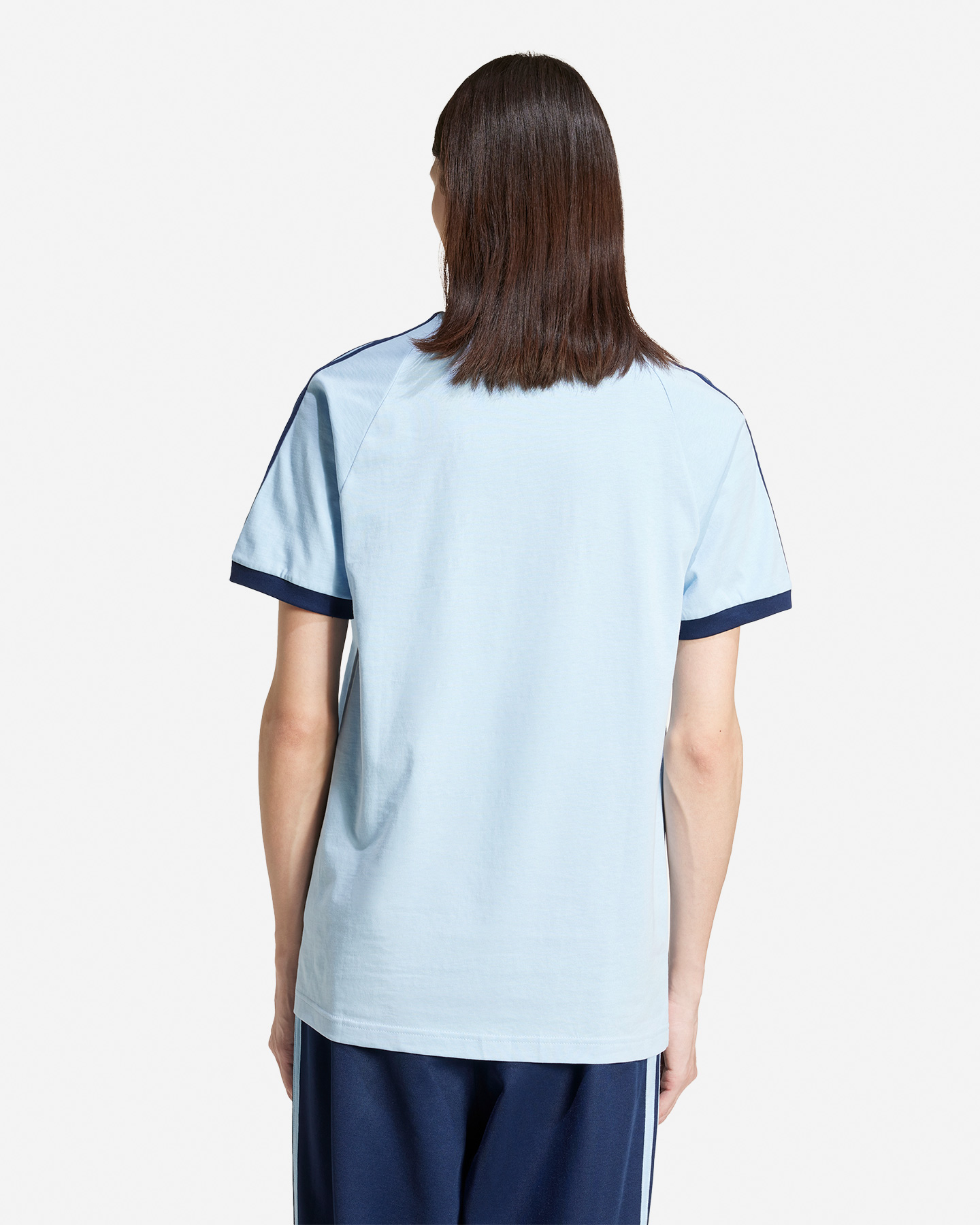 T-shirt ADIDAS 3STRIPES M - Azzurro - 2 | Cisalfa Sport