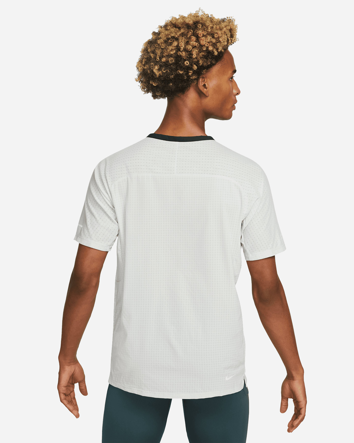 T-shirt running NIKE DRI FIT TRAIL M - Grigio - 1 | Cisalfa Sport