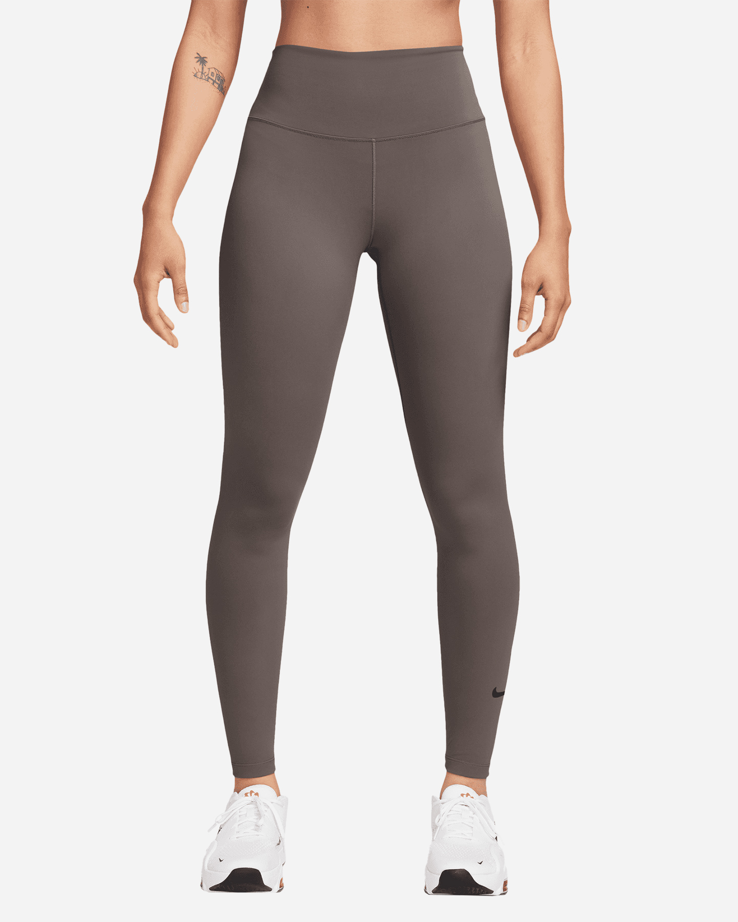 Leggings NIKE DRI FIT ONE TIGHT W - Marrone - 0 | Cisalfa Sport
