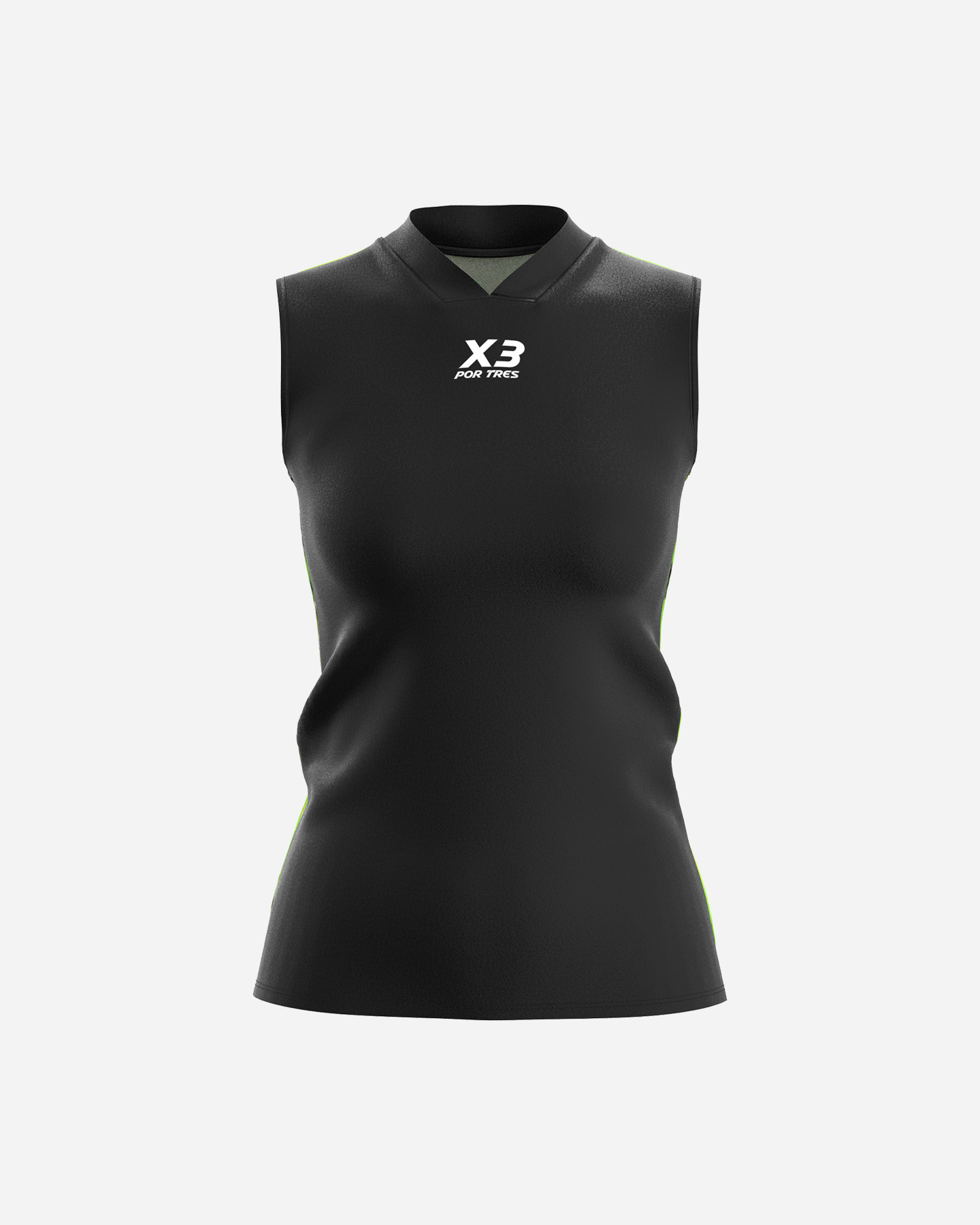 T-shirt tennis X3 POR TRES SVEZIA W - Verde - 0 | Cisalfa Sport