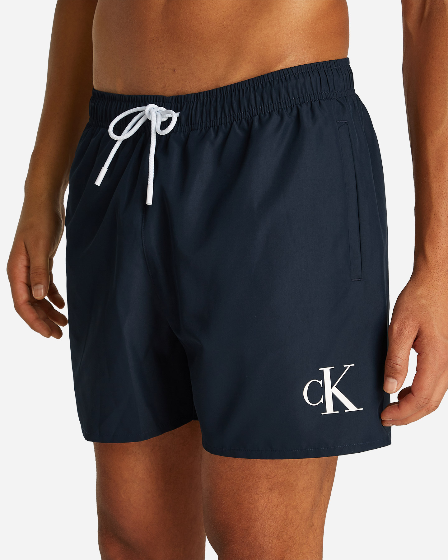 Boxer mare CALVIN KLEIN JEANS BOXER LOGO M - Blu - 4 | Cisalfa Sport