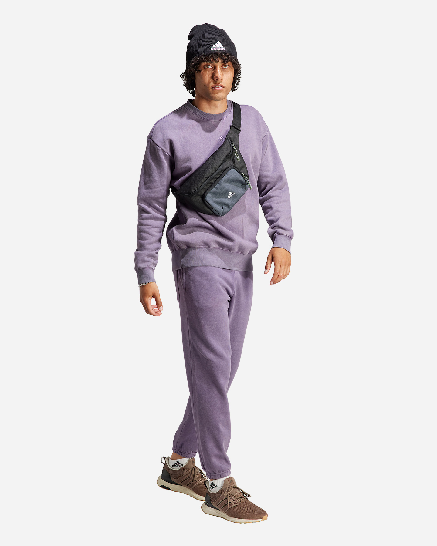 Pantalone ADIDAS ALL SZN WASHED M - Viola - 3 | Cisalfa Sport