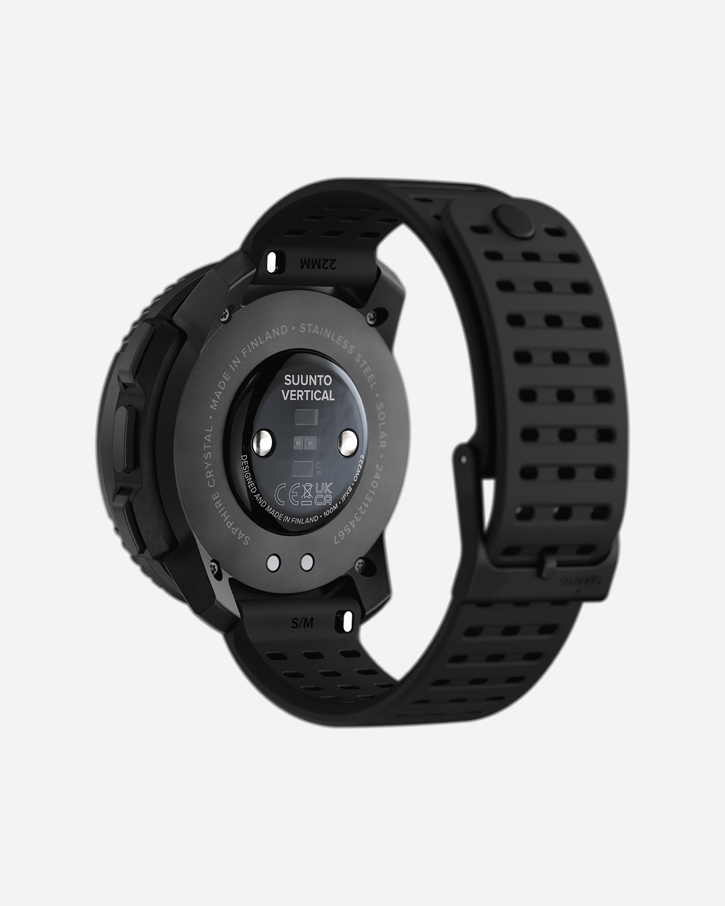 Orologio multifunzione SUUNTO VERTICAL SOLAR ALL BLACK  - 3 | Cisalfa Sport