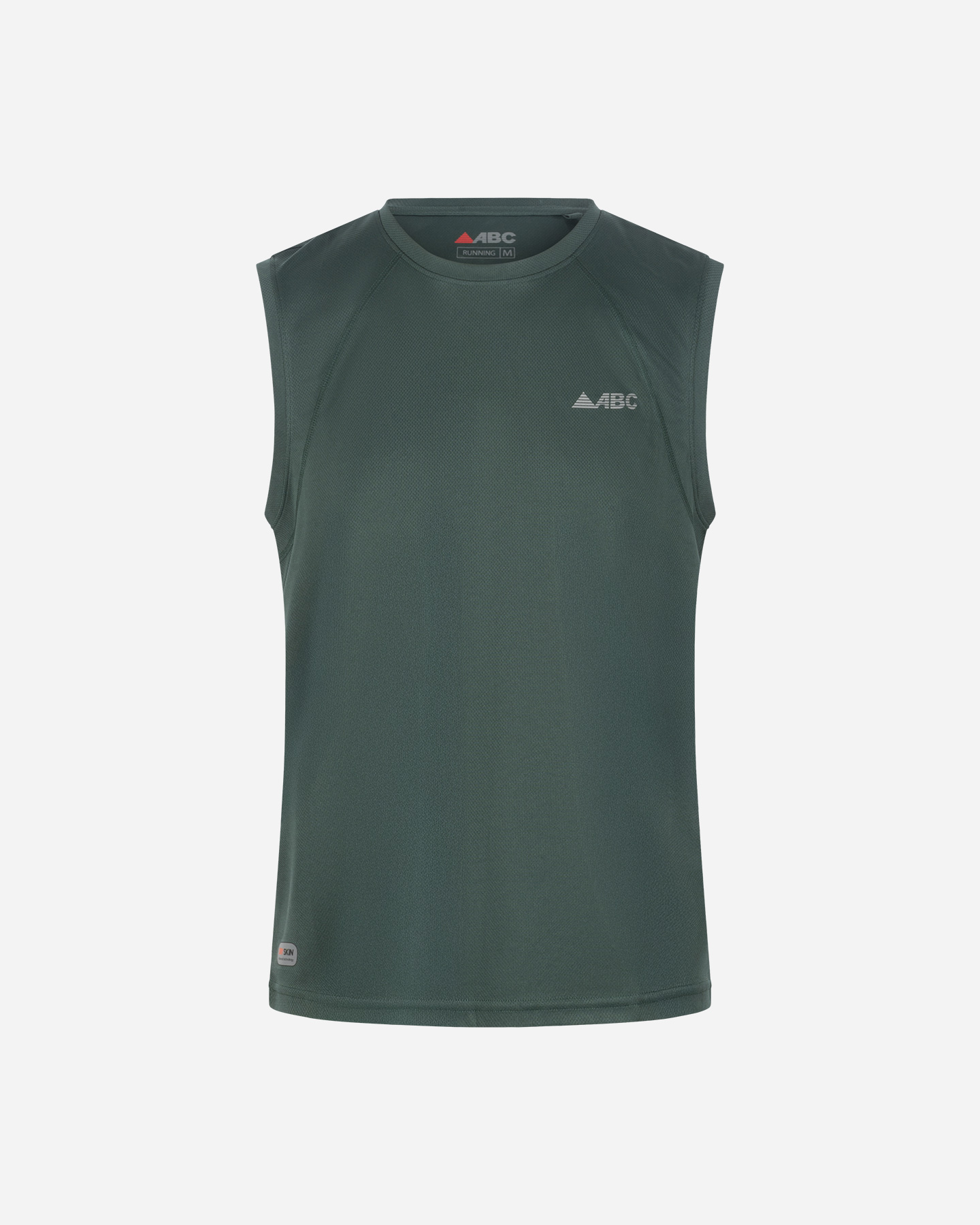 Canotta running ABC ESSENTIAL M - Verde - 0 | Cisalfa Sport