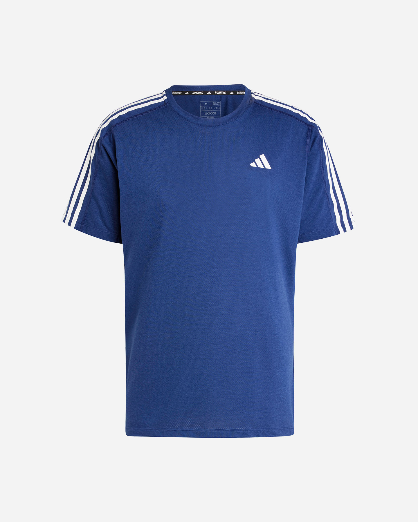 T-shirt running ADIDAS OTR E 3STRIPES M - Blu - 0 | Cisalfa Sport