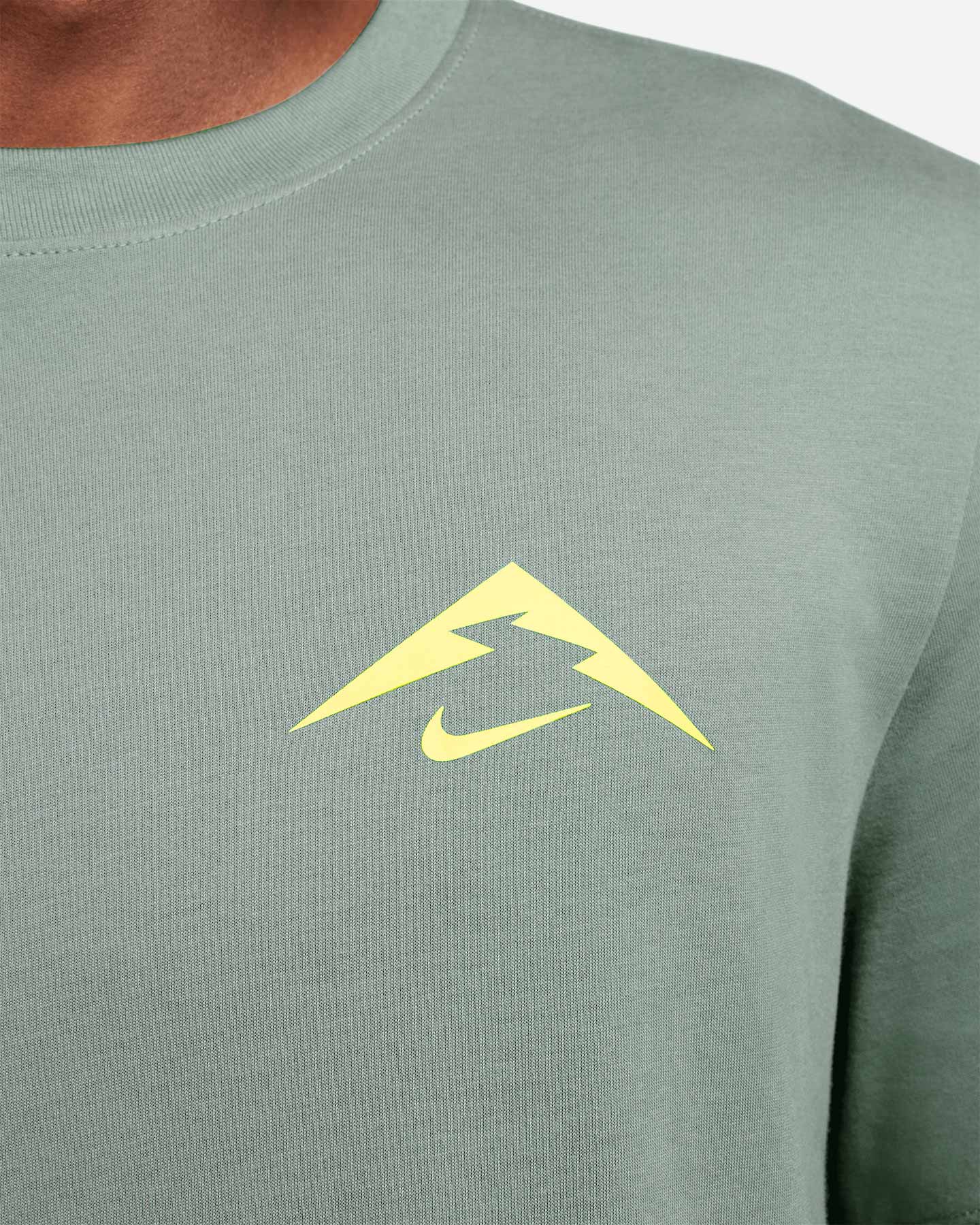 T-shirt running NIKE TRAIL SMALL LOGO M - 4 | Cisalfa Sport