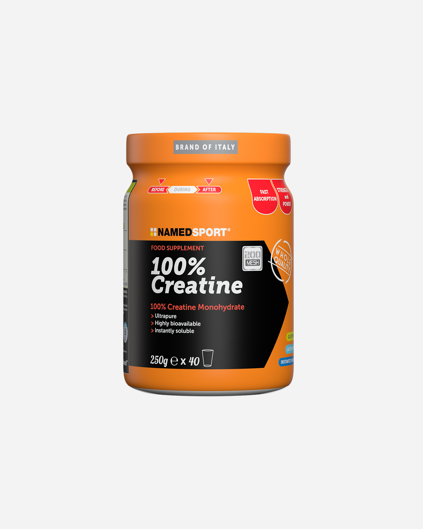 Energetico NAMED SPORT CREATINA 100% 250G 200 MESH  - 0 | Cisalfa Sport