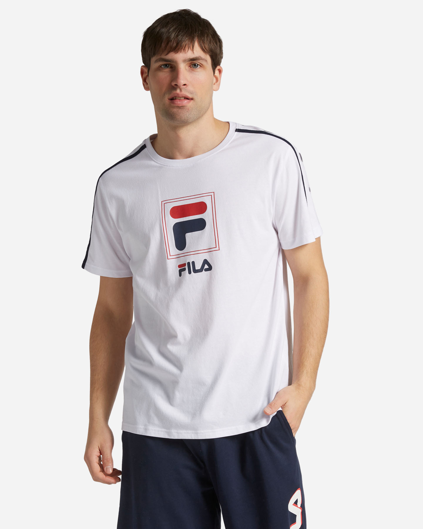 T-shirt FILA LOGO BOX M - 0 | Cisalfa Sport