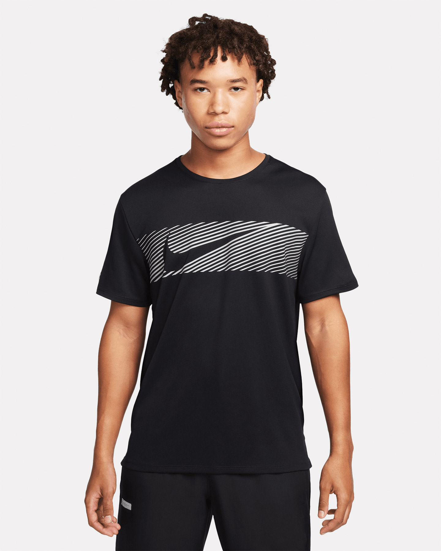 T-shirt running NIKE MILER FLASH M - 0 | Cisalfa Sport