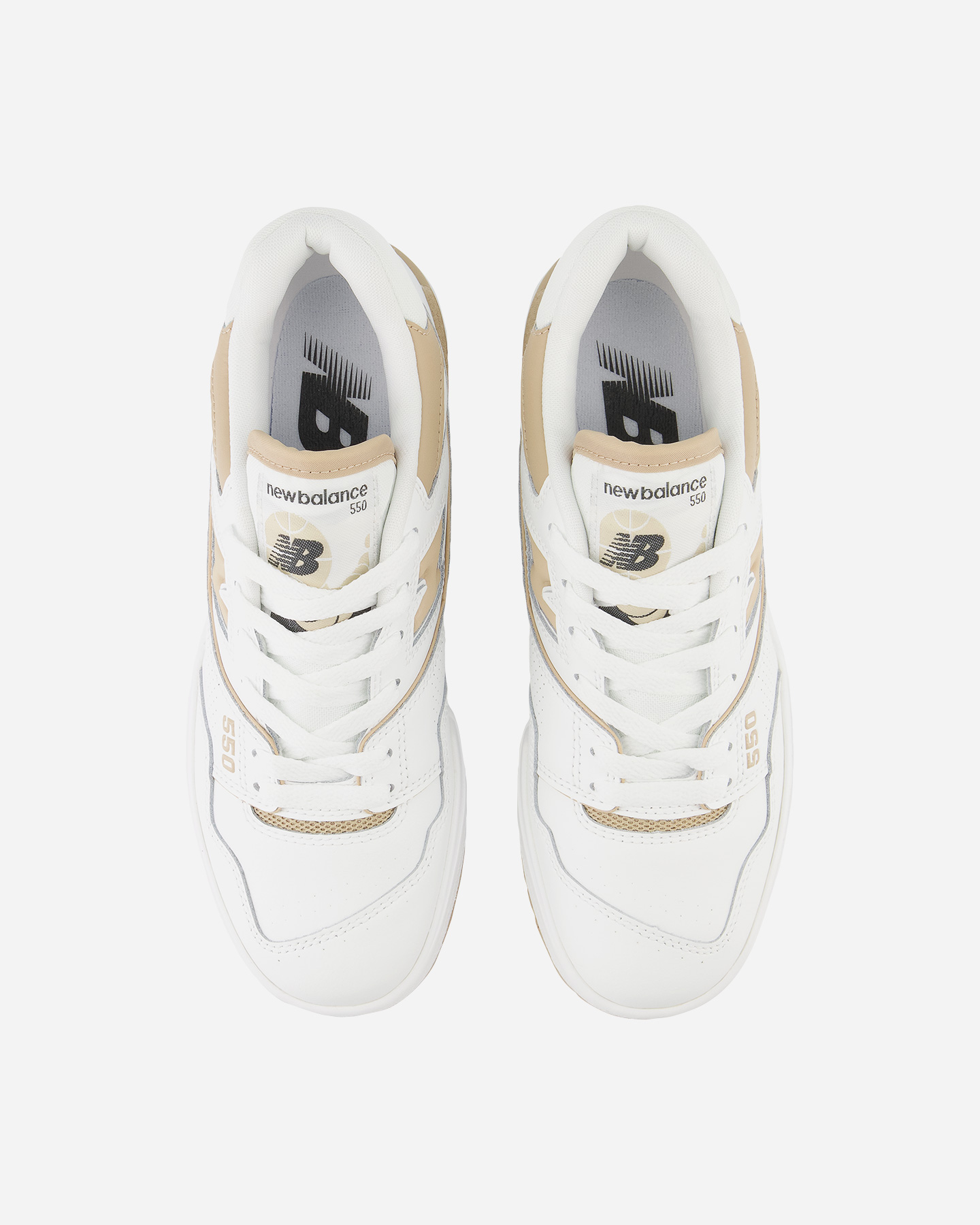 Scarpe sneakers NEW BALANCE 550 W - Bianco - 3 | Cisalfa Sport