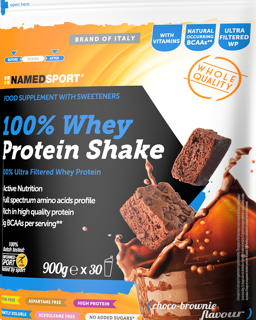 Energetico NAMED SPORT 100% WHEY PROTEIN SHAKE 900 - Color mix - 1 | Cisalfa Sport