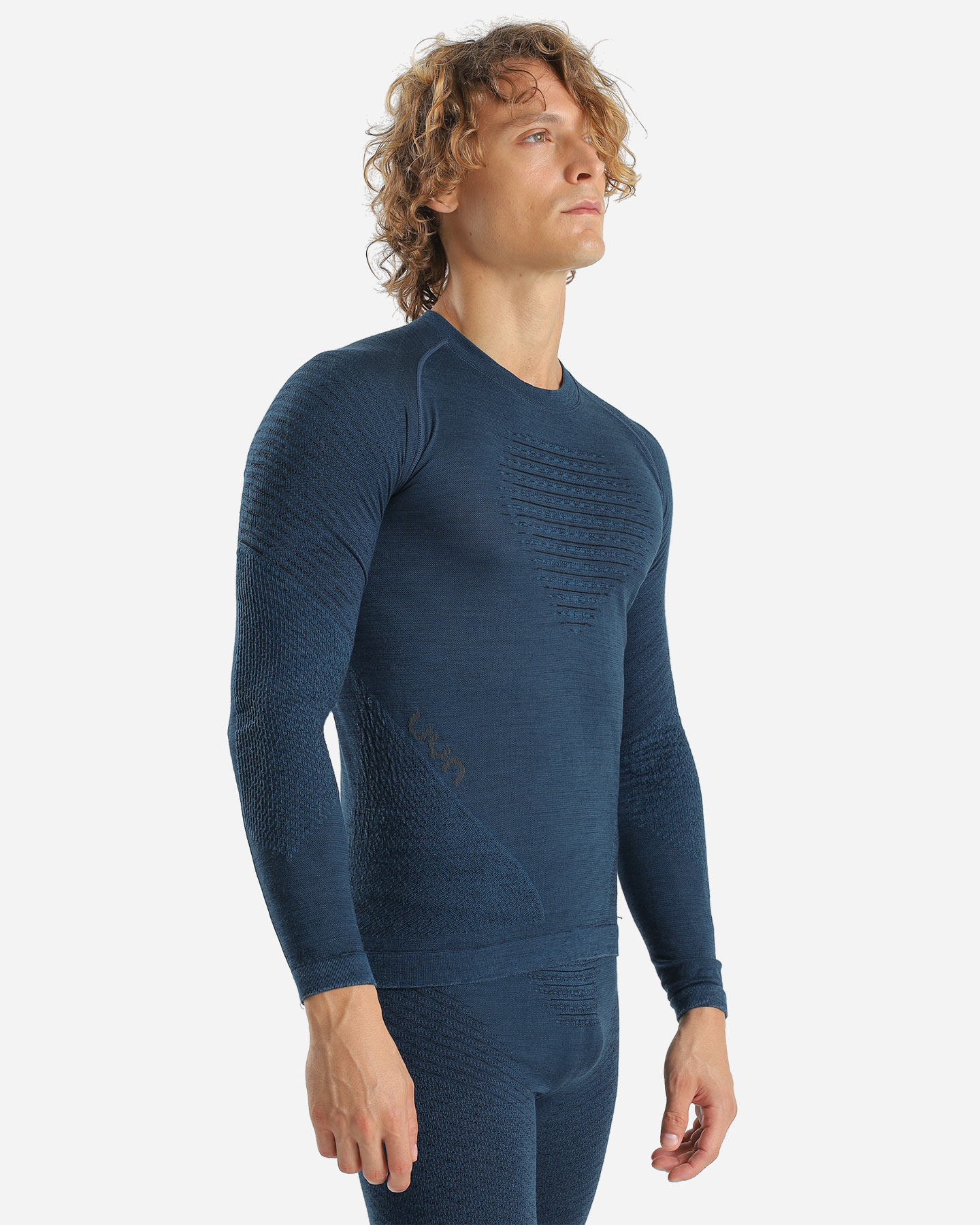 Maglia intimo tecnico UYN FUSYON BIOTECH M - Blu - 2 | Cisalfa Sport