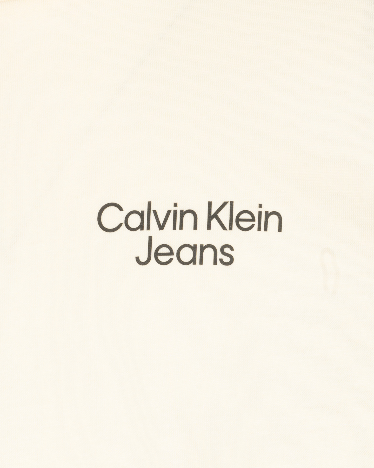 T-shirt CALVIN KLEIN JEANS STACK LOGO JR - Beige - 2 | Cisalfa Sport