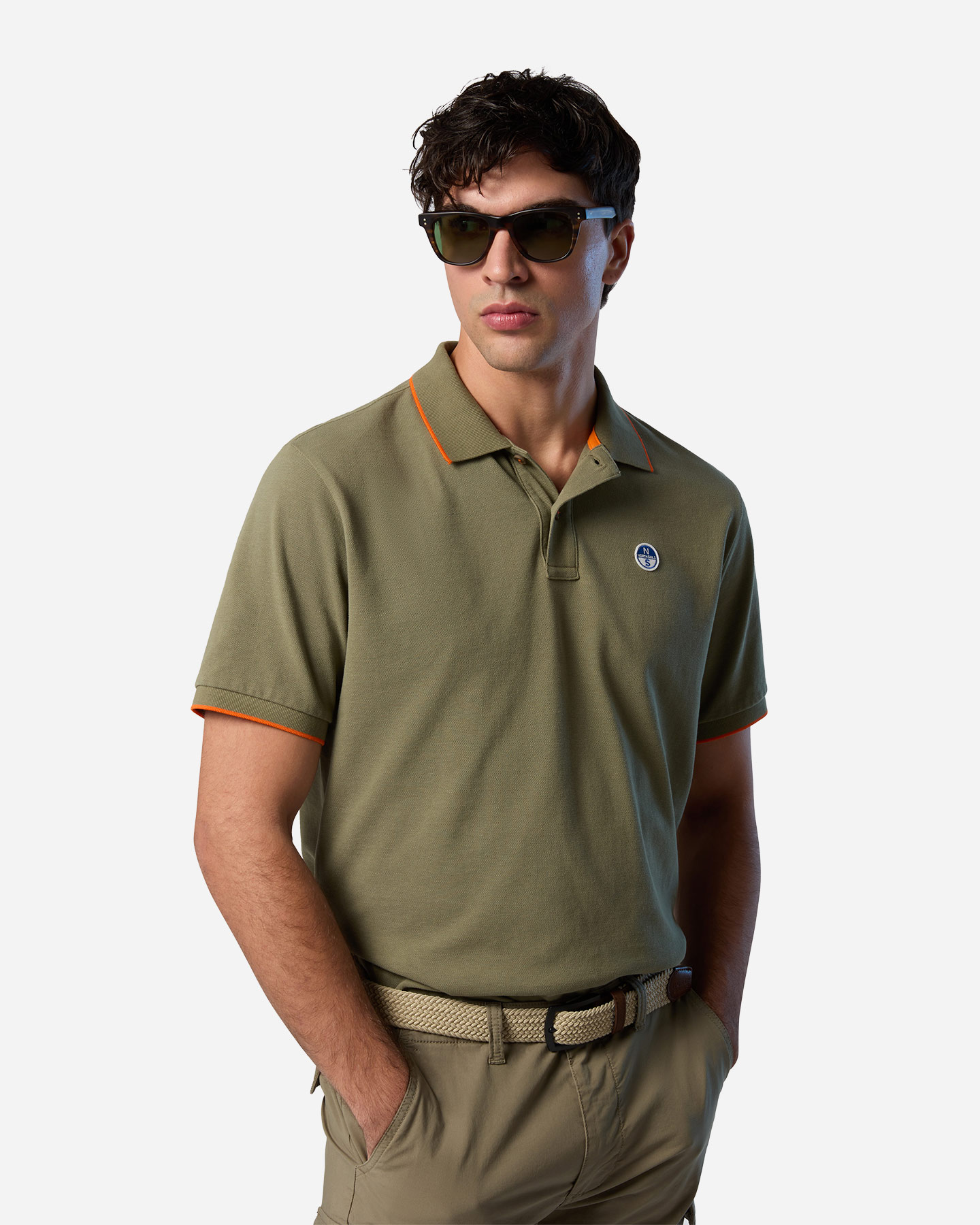 Polo NORTH SAILS PIQUET REGULAR M - Verde - 3 | Cisalfa Sport