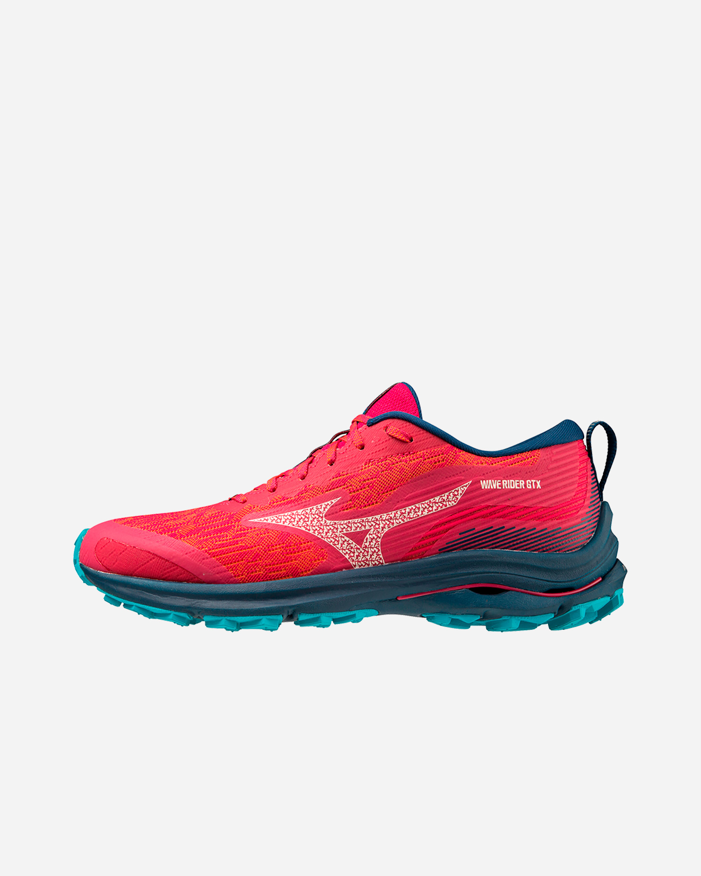 Scarpe running MIZUNO WAVE RIDER GTX W - Fucsia - 4 | Cisalfa Sport