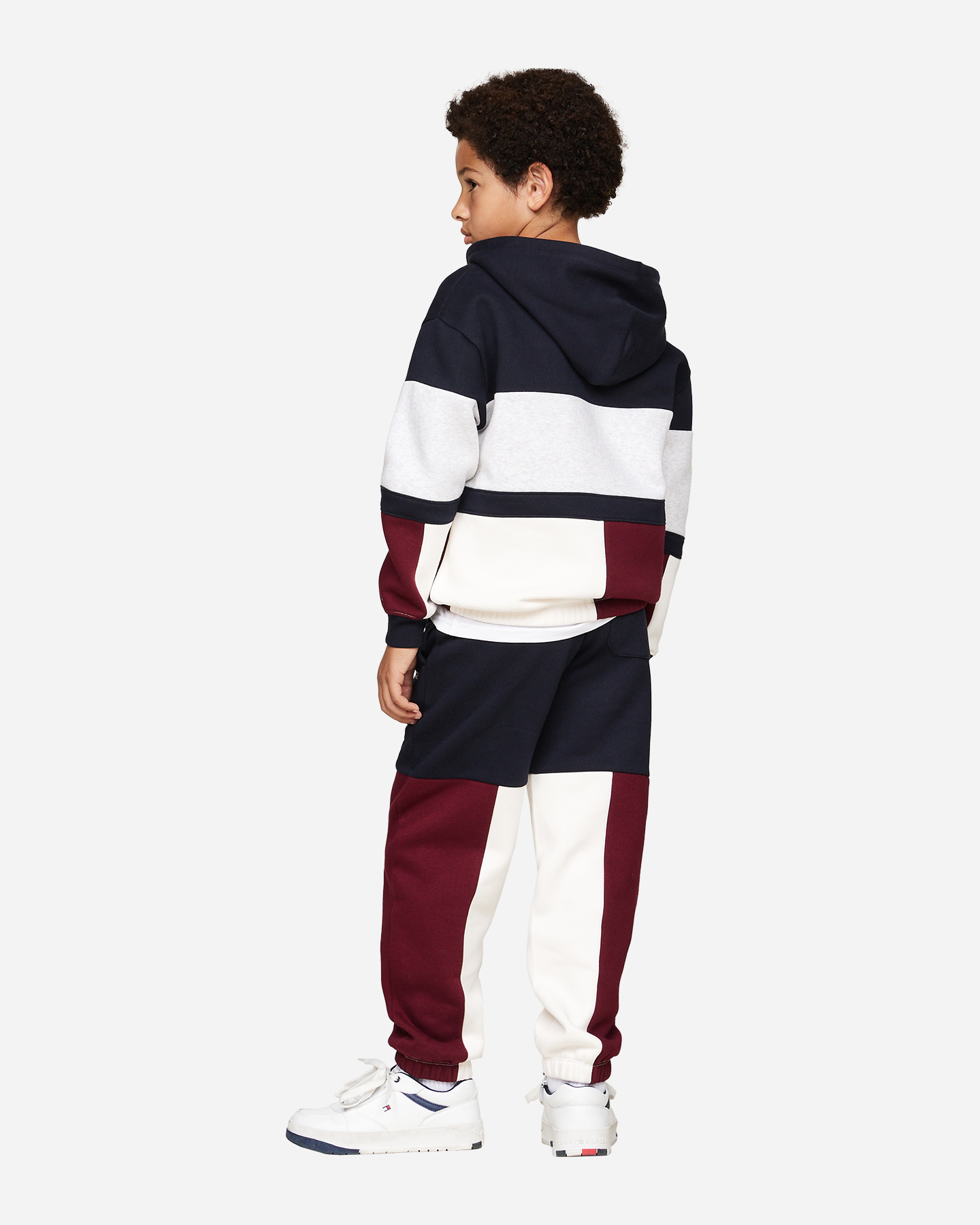 Felpa TOMMY HILFIGER COLOR BLOCK JR - 2 | Cisalfa Sport