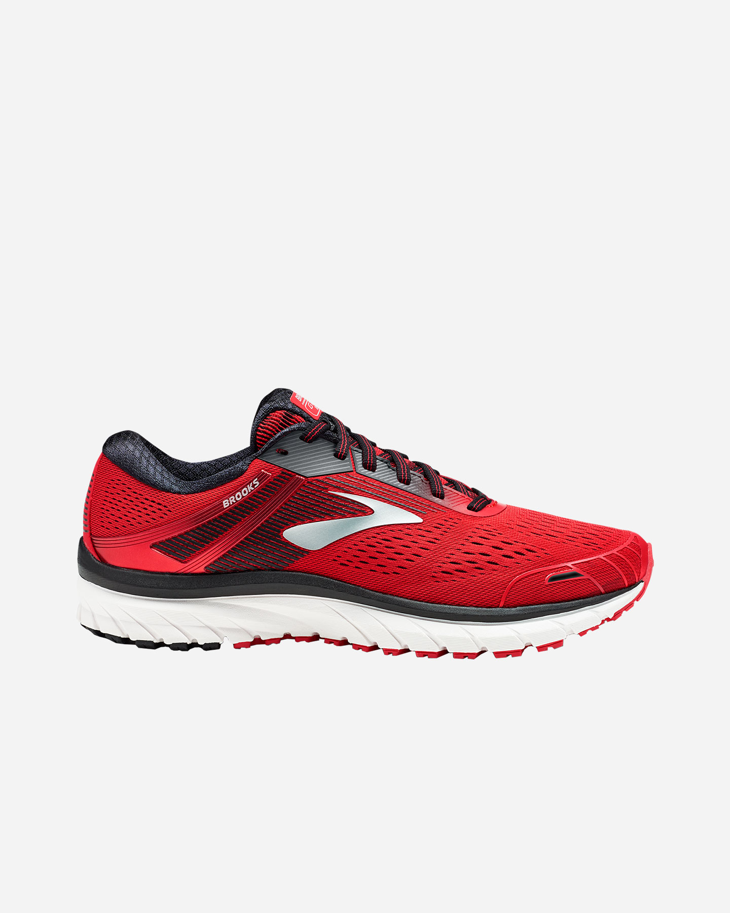 brooks gts 18 uomo rosso