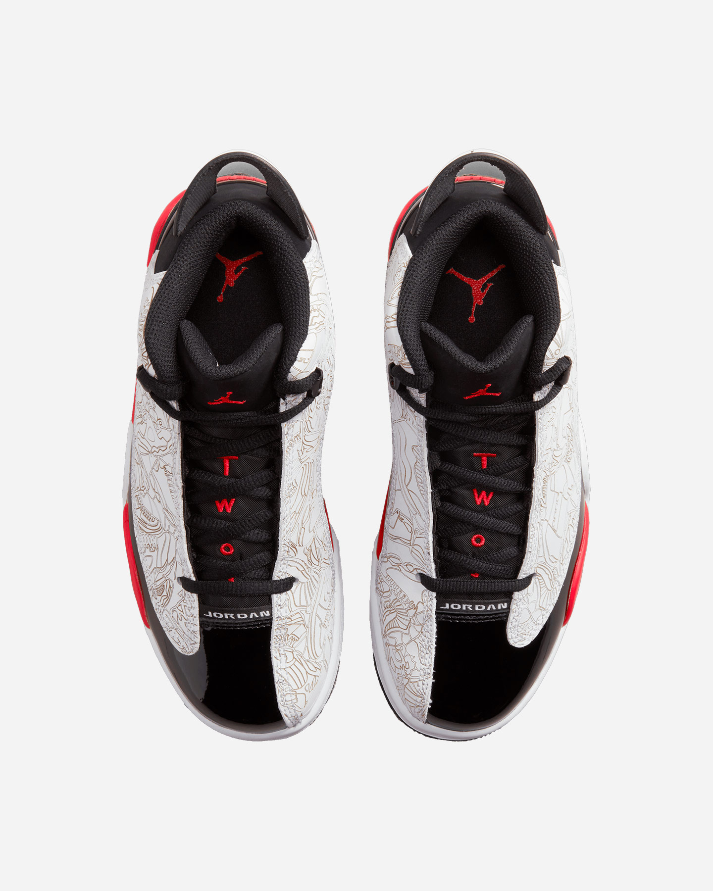 Scarpe sneakers NIKE AIR JORDAN DUB ZERO GS JR - Bianco - 3 | Cisalfa Sport