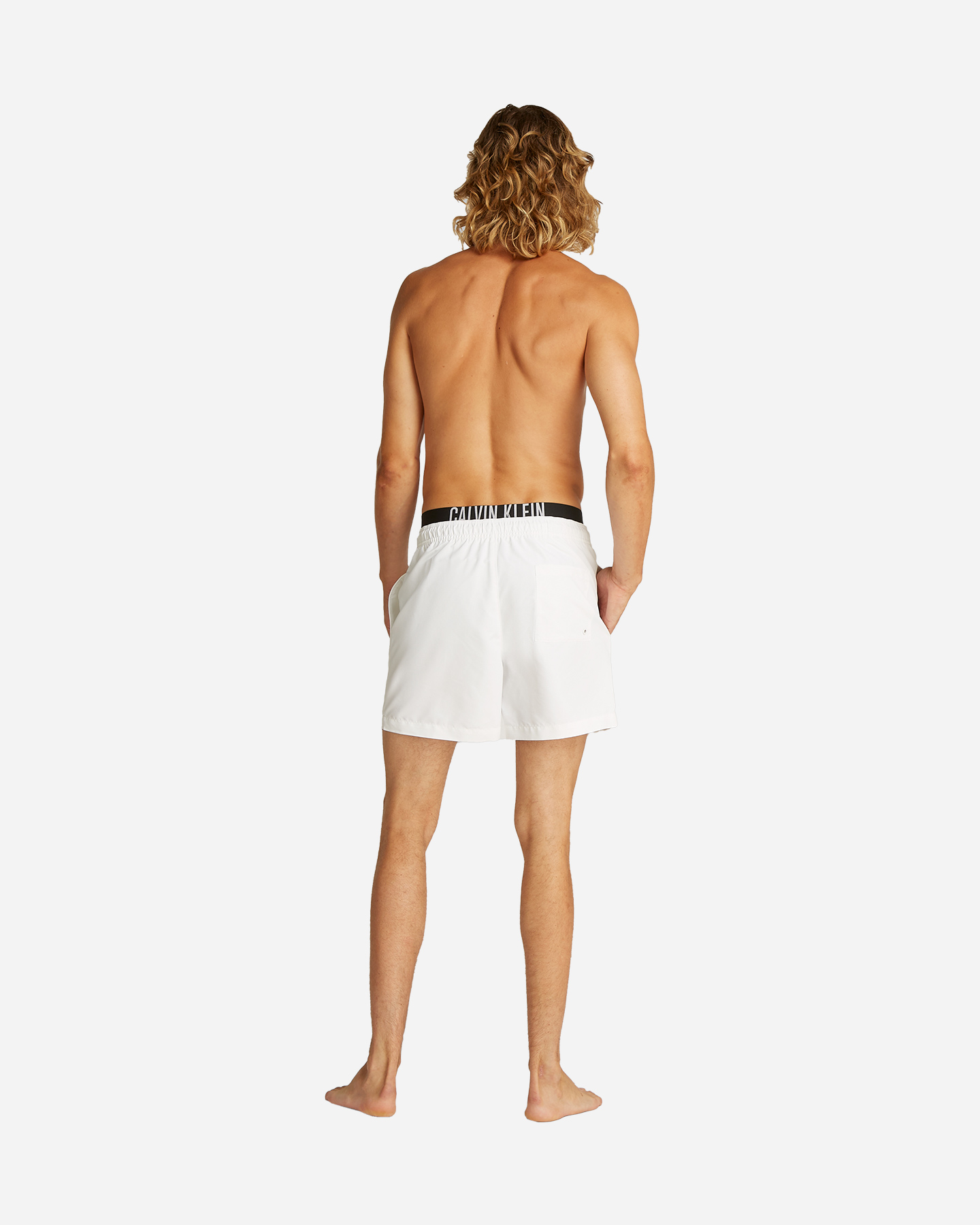 Boxer mare CALVIN KLEIN JEANS BOXER ELASTIC M - Bianco - 3 | Cisalfa Sport