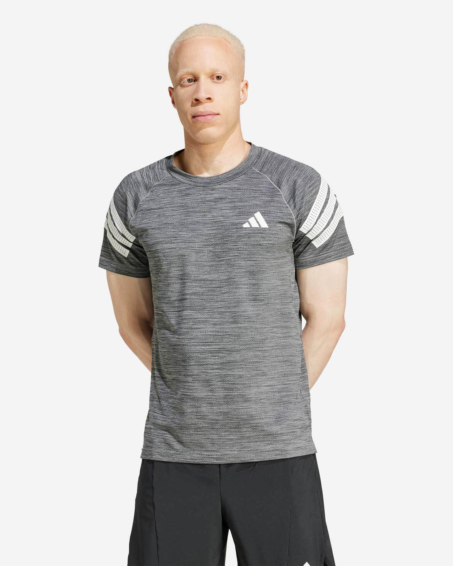 Pantalone training ADIDAS GYM+ 3STRIPES M - Nero - 1 | Cisalfa Sport