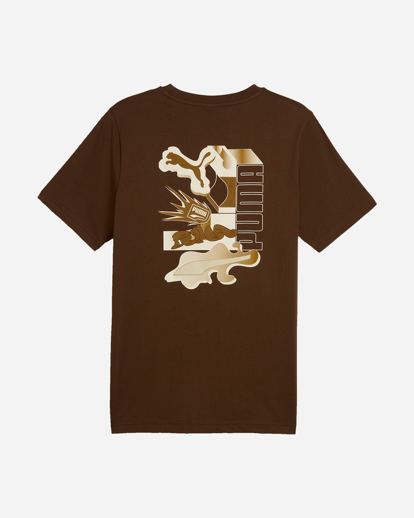 T-shirt PUMA CLASS BRAND LOVE GFX M - Marrone - 1 | Cisalfa Sport