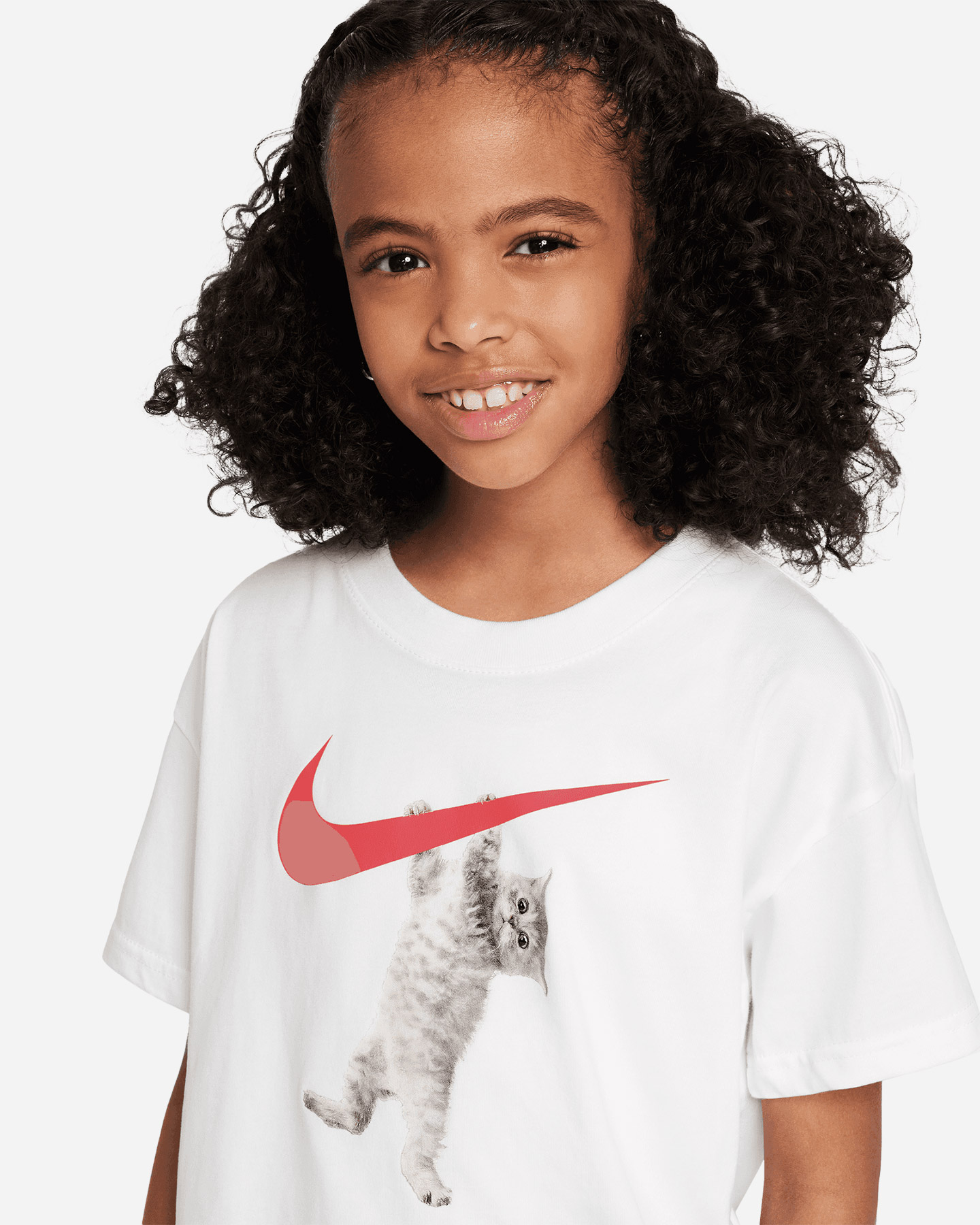 T-shirt NIKE BOXY KITTEN JR - 3 | Cisalfa Sport