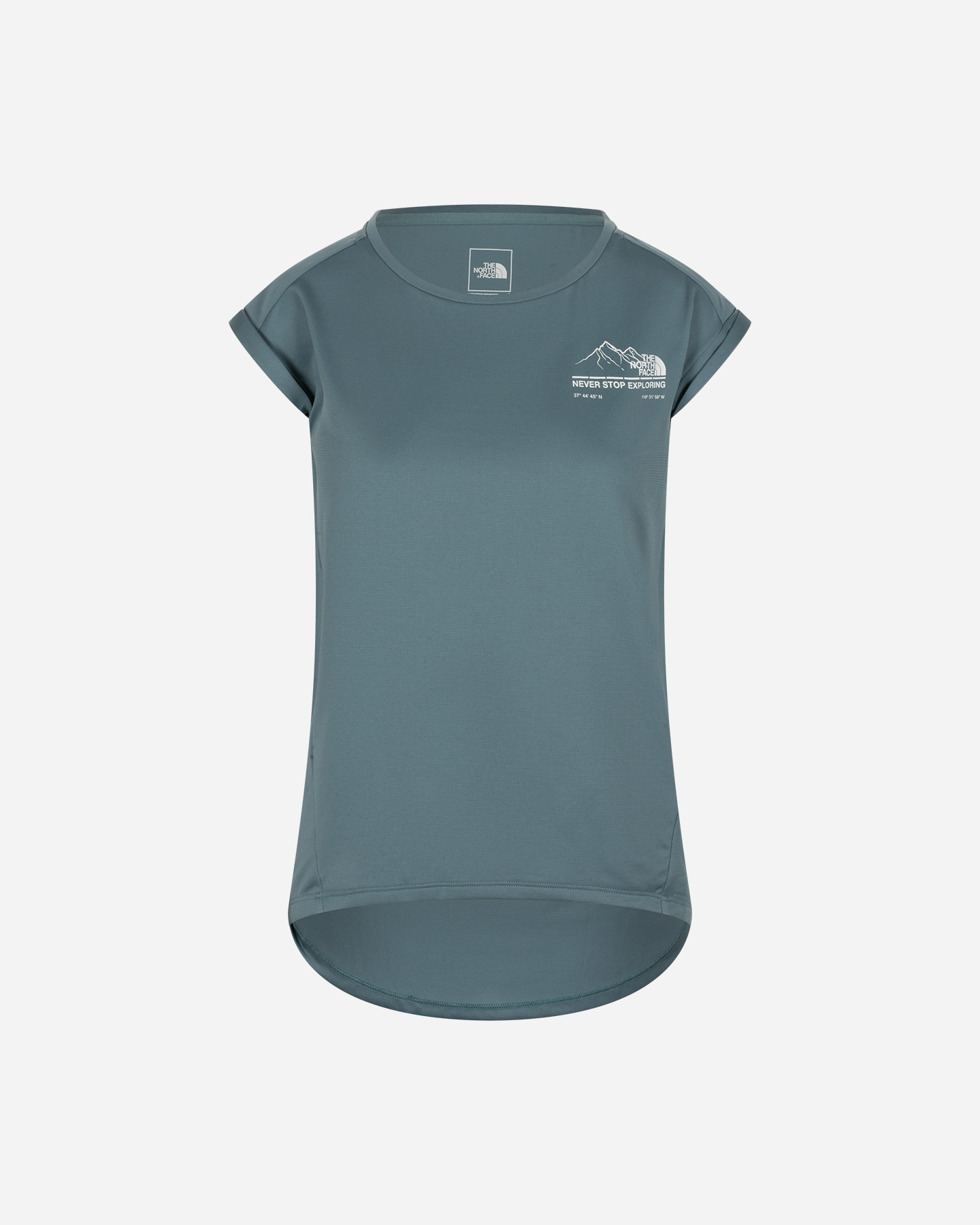 T-shirt THE NORTH FACE ODLES TECH W - Blu - 0 | Cisalfa Sport