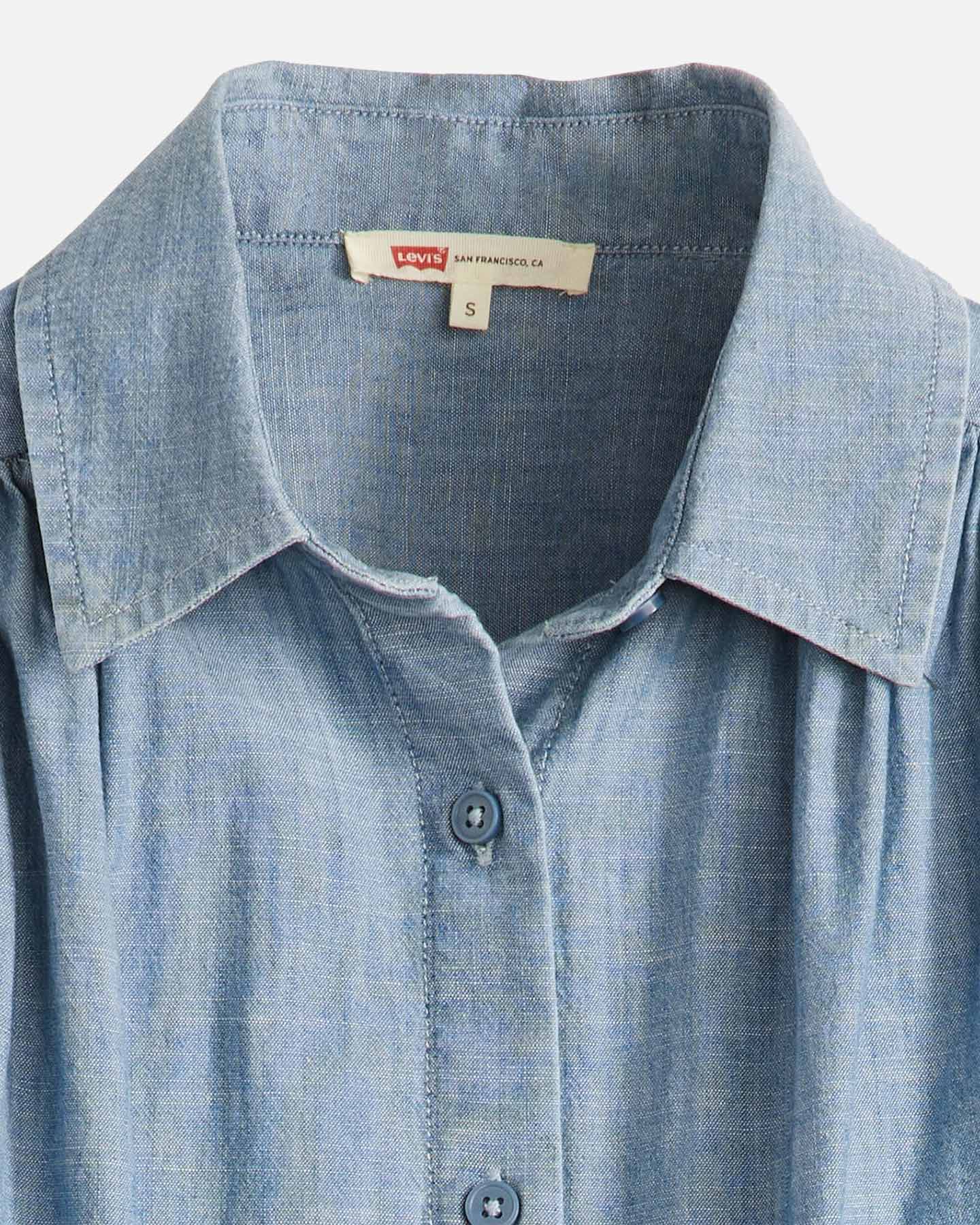 Camicia LEVI'S CHAMBRY DENIM W - Blu - 5 | Cisalfa Sport