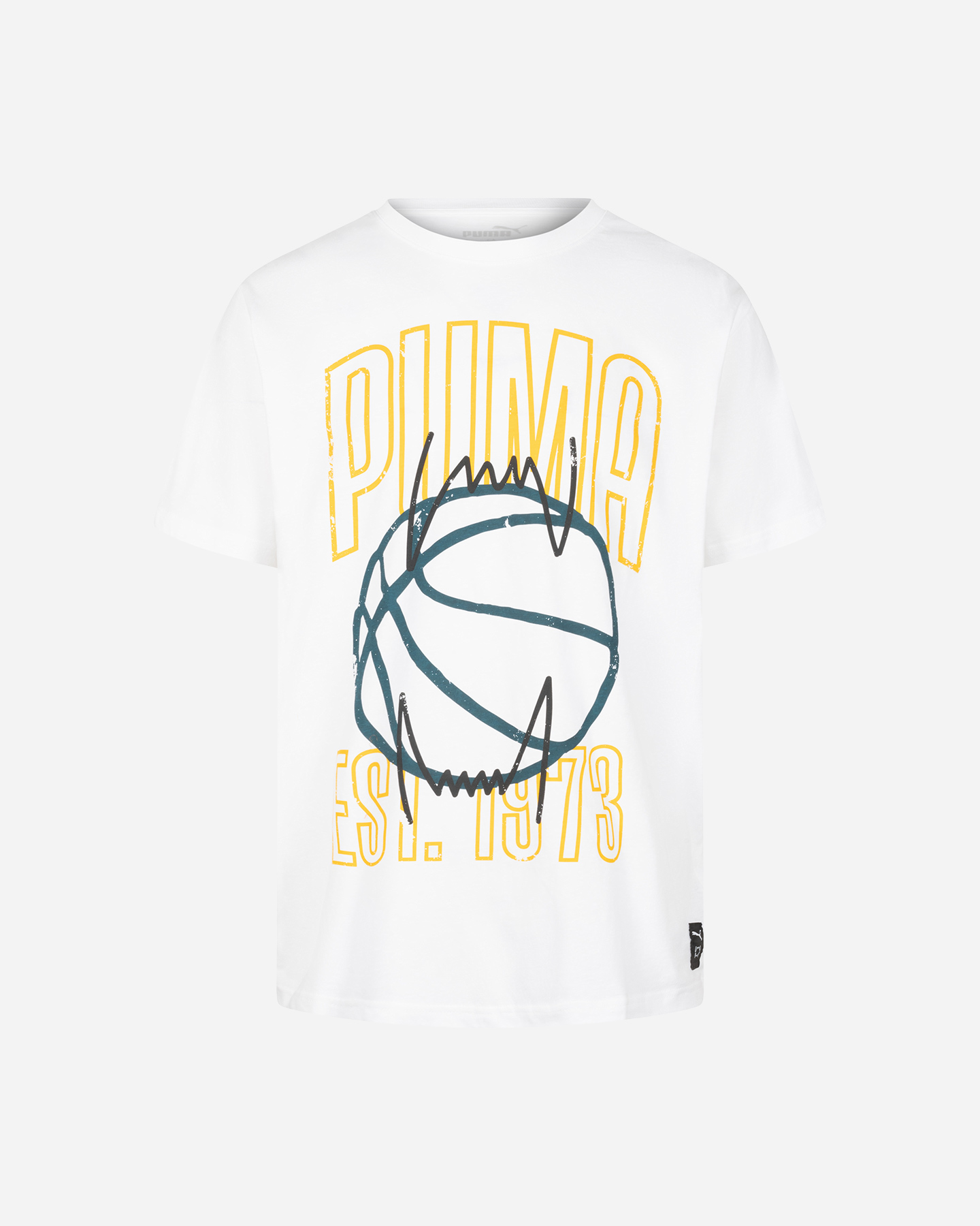 T-shirt PUMA WINNING SHOT 3 BALL GFX M - Bianco - 0 | Cisalfa Sport