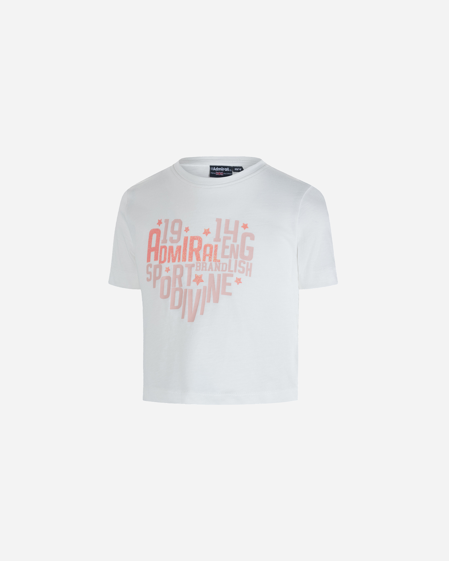 T-shirt ADMIRAL COLLEGE BTS JR - Bianco - 0 | Cisalfa Sport