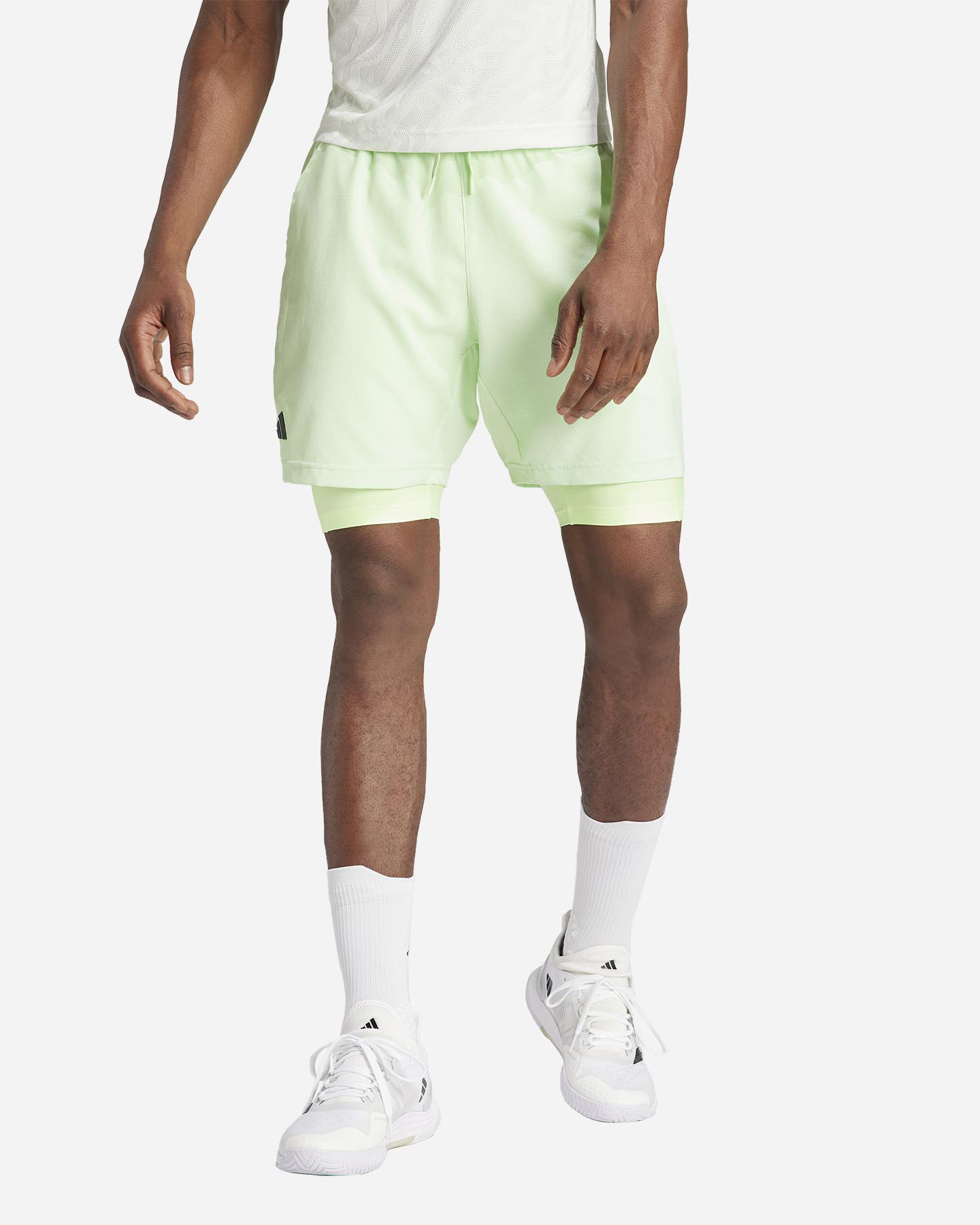 Pantaloncini tennis ADIDAS AO23 AUGER M - Verde - 1 | Cisalfa Sport