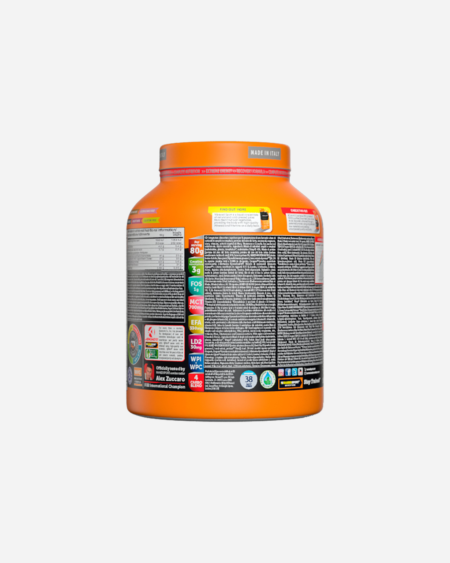 Energetico NAMED SPORT ANABOLIC MASS PRO 1600G - 2 | Cisalfa Sport