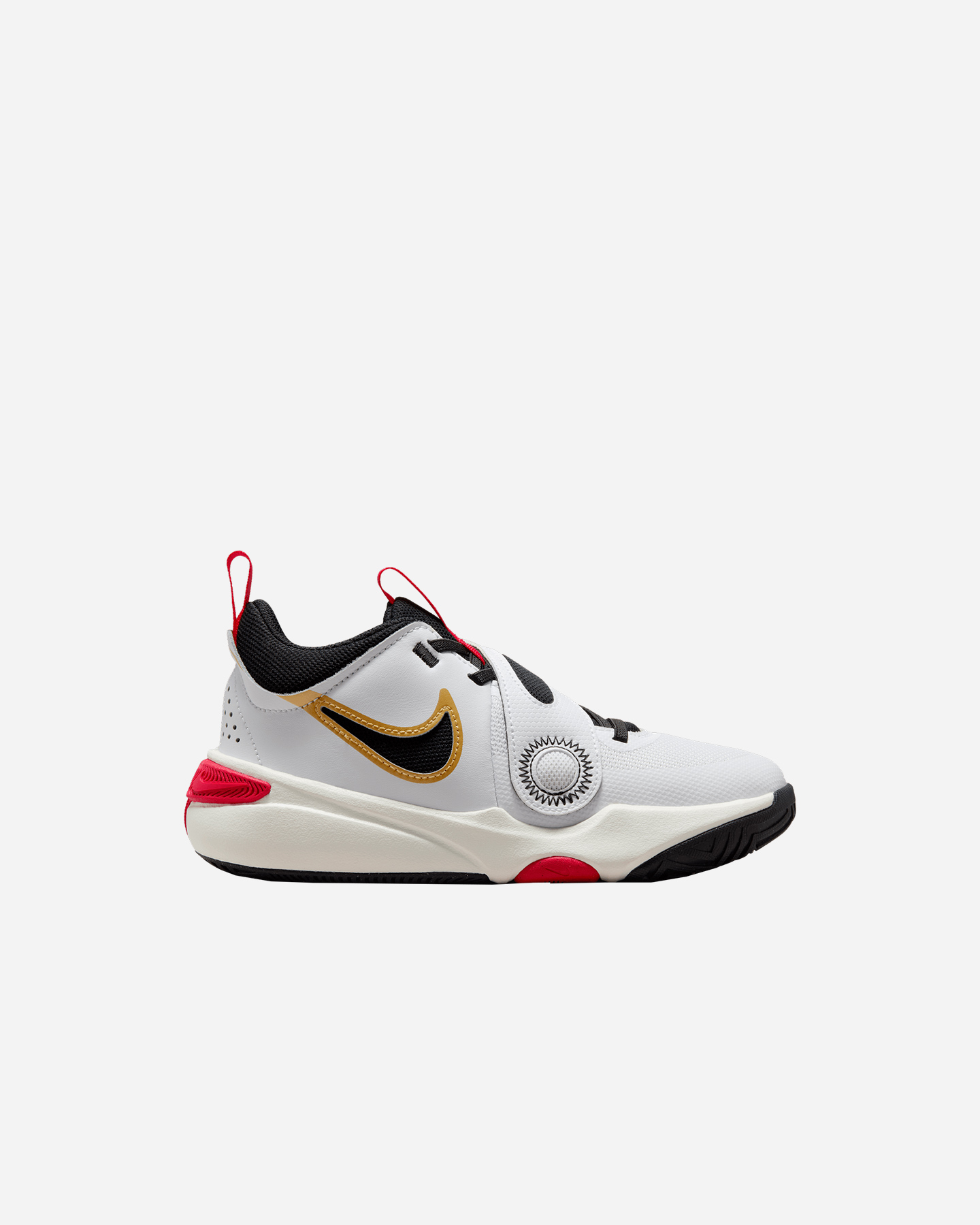 Scarpe sneakers NIKE TEAM HUSTLE D 11 GS JR - Bianco - 0 | Cisalfa Sport
