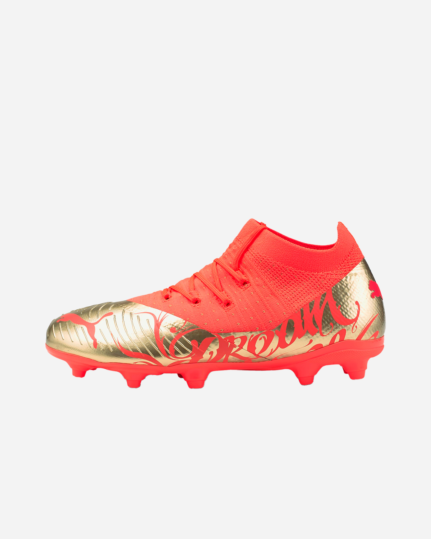 Scarpe calcio PUMA FUTURE 3.4 NEYMAR JR FG JR - Rosso - 4 | Cisalfa Sport