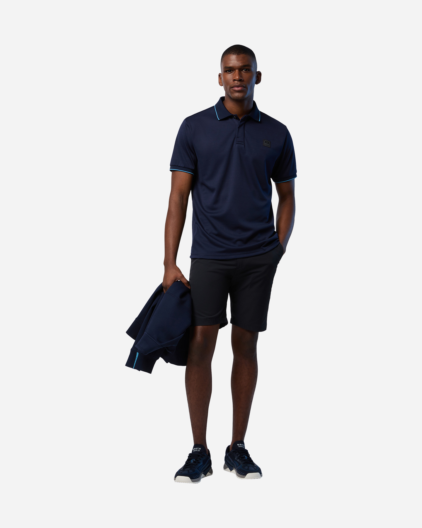Polo NORTH SAILS PIQUET COOLMAX M - Blu - 3 | Cisalfa Sport