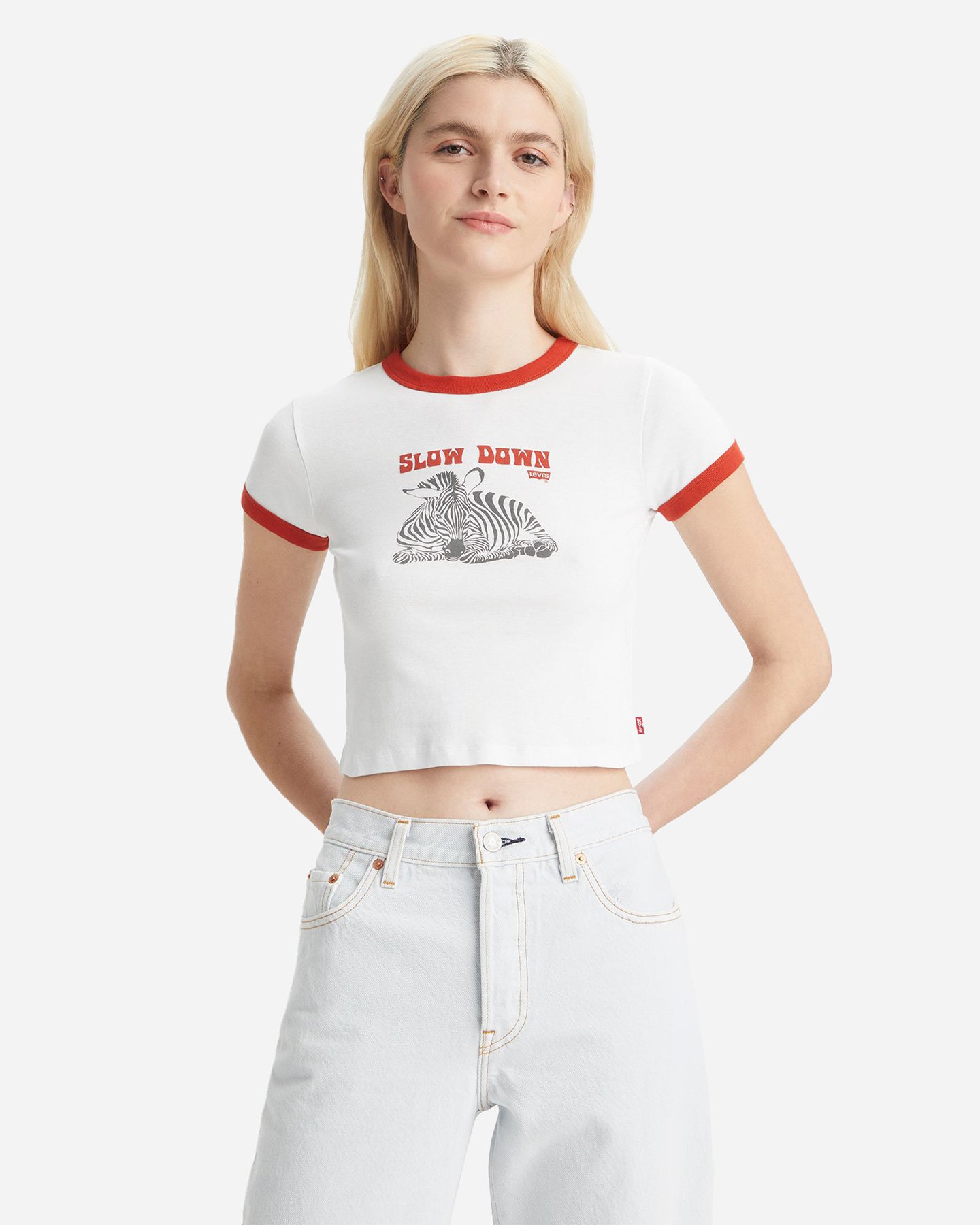 T-shirt LEVI'S CROP W - 0 | Cisalfa Sport