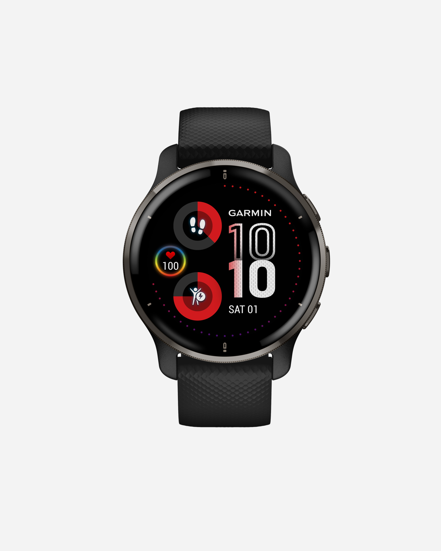 Orologio multifunzione GARMIN VENU 2 PLUS - Nero - 0 | Cisalfa Sport
