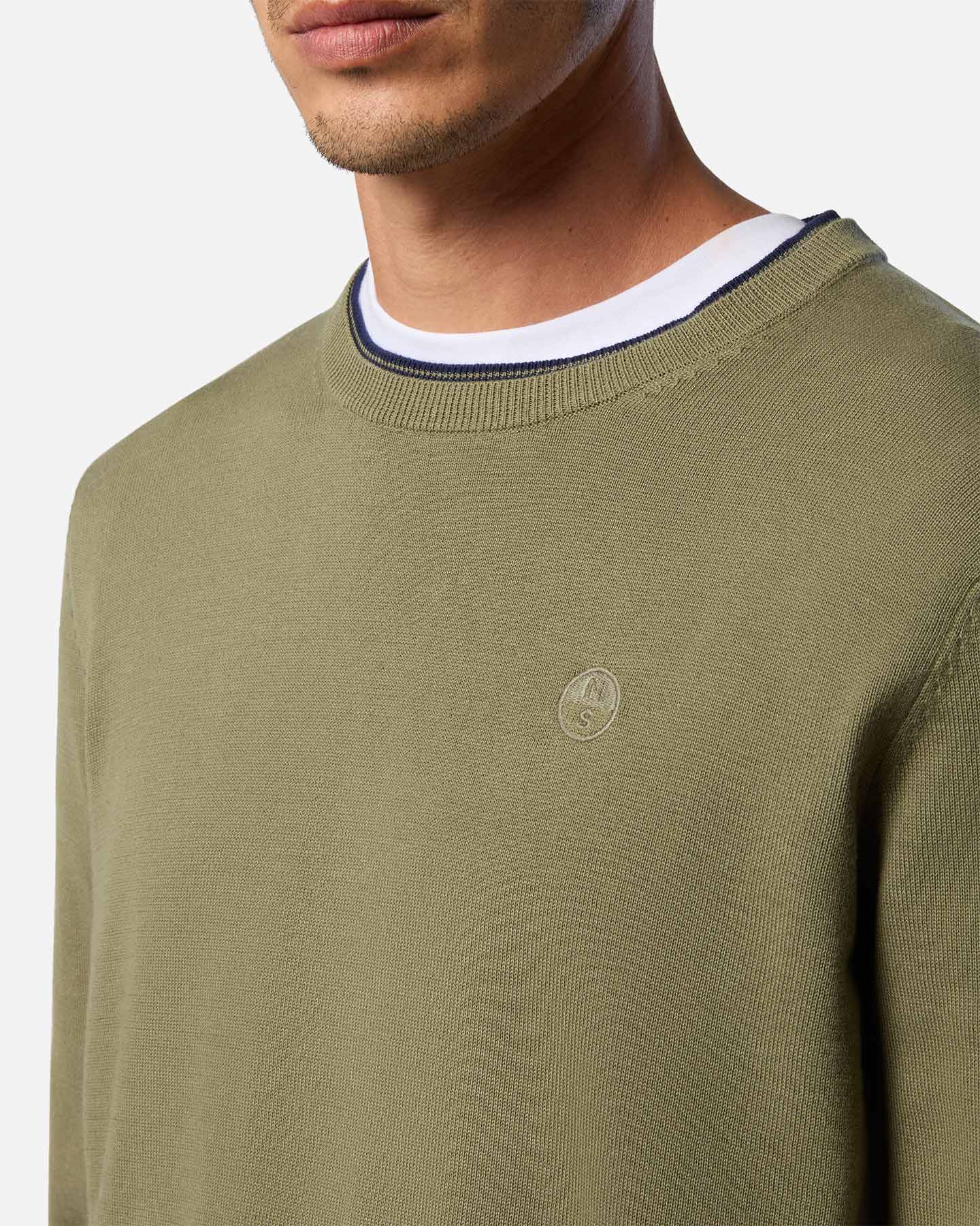 Maglione NORTH SAILS BASIC M - Verde - 5 | Cisalfa Sport