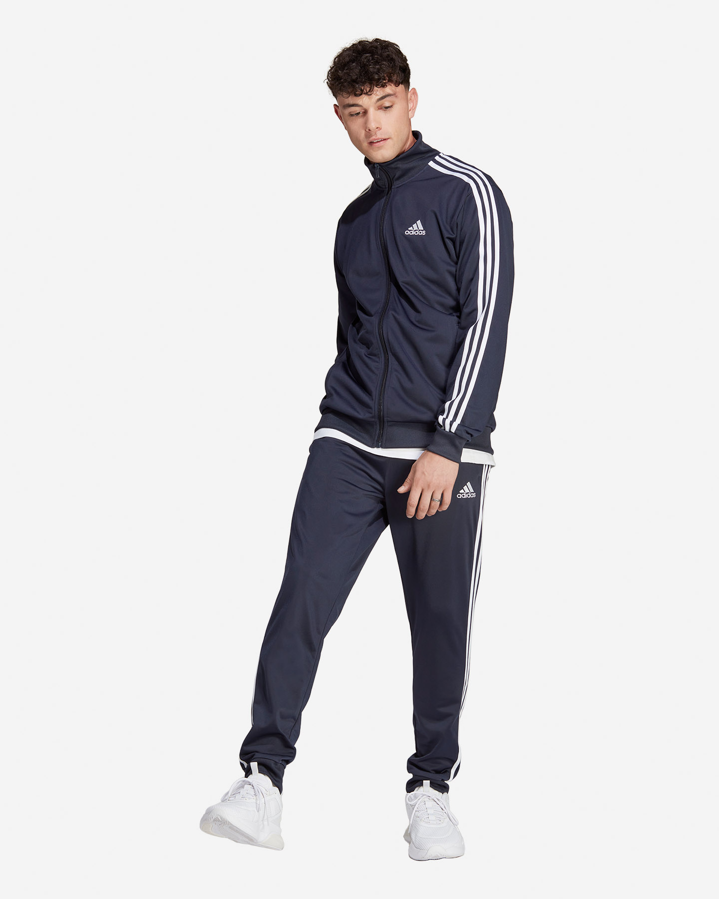 Tuta ADIDAS 3STRIPES CORE TIRO M - Blu - 3 | Cisalfa Sport