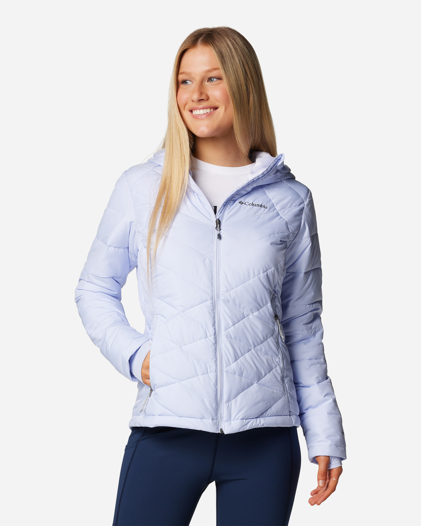 Giacca outdoor COLUMBIA HEAVENLY W - Bianco - 0 | Cisalfa Sport