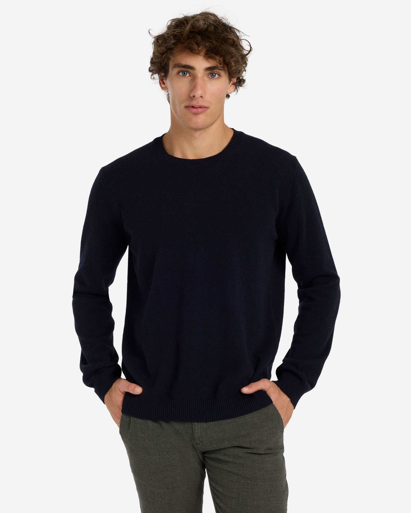Maglione BEST COMPANY LAMBSWOOL M - Blu - 1 | Cisalfa Sport