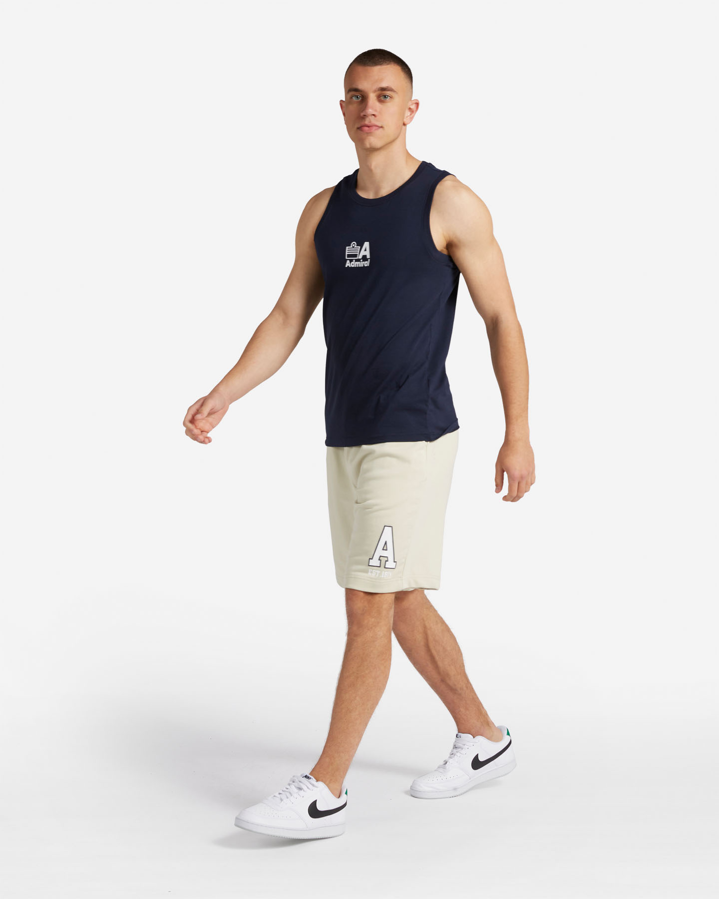 Canotta ADMIRAL SMALL LOGO M - Blu - 3 | Cisalfa Sport