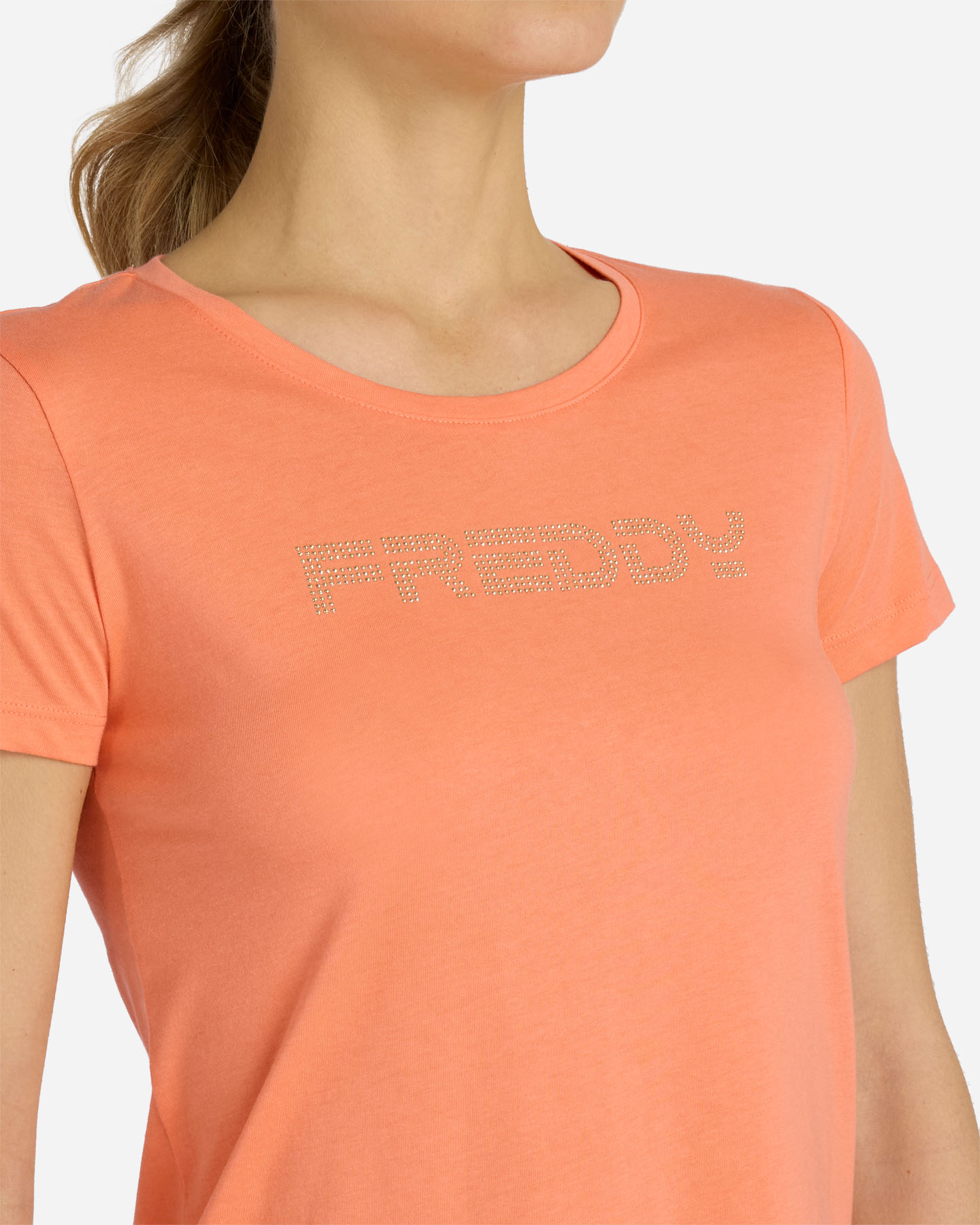 T-shirt FREDDY BIG LOGO W - Arancione - 5 | Cisalfa Sport