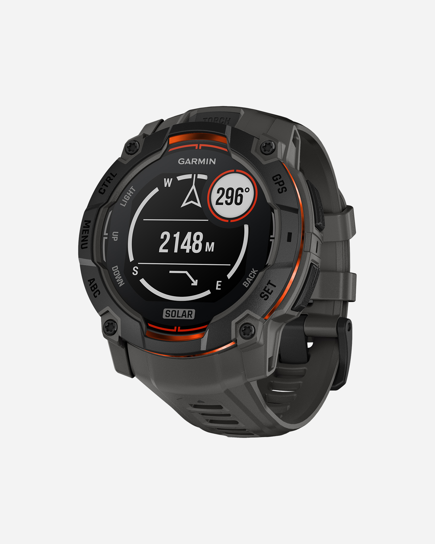 Orologio multifunzione GARMIN INSTINCT 3 50MM SOLAR - Nero - 3 | Cisalfa Sport