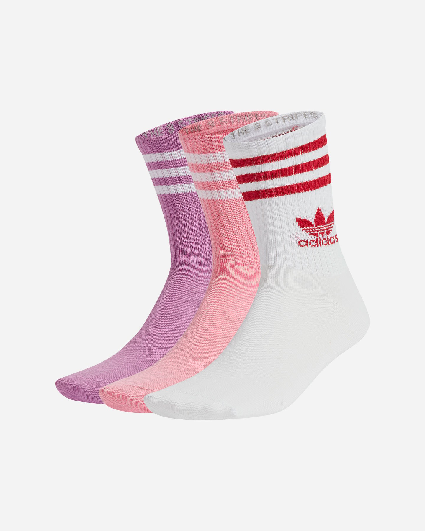 Calze ADIDAS ORIGINAL CREW 3 PACK MID MIX W - 0 | Cisalfa Sport