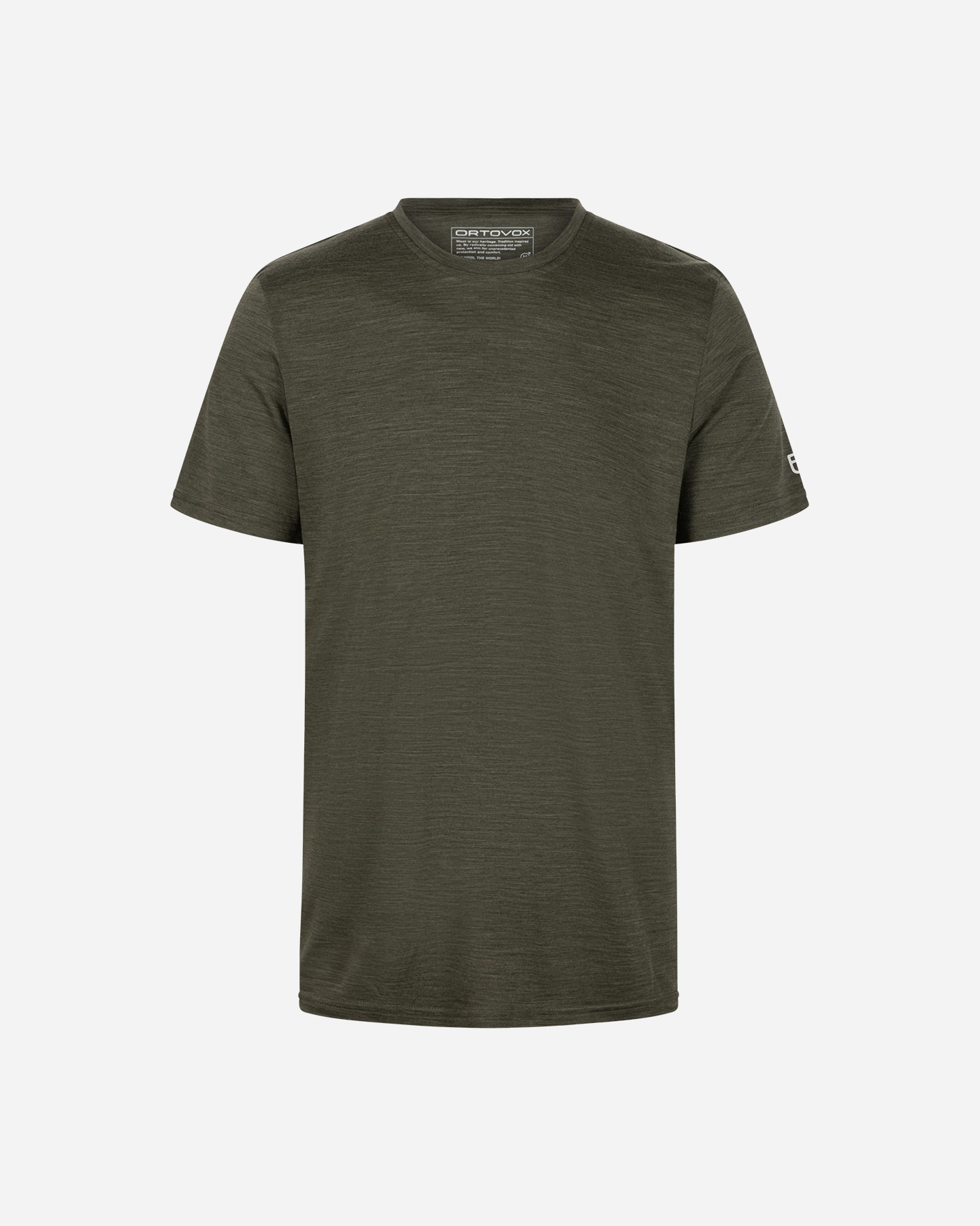T-shirt ORTOVOX 120 COOL TEC CLEAN M - Verde - 0 | Cisalfa Sport