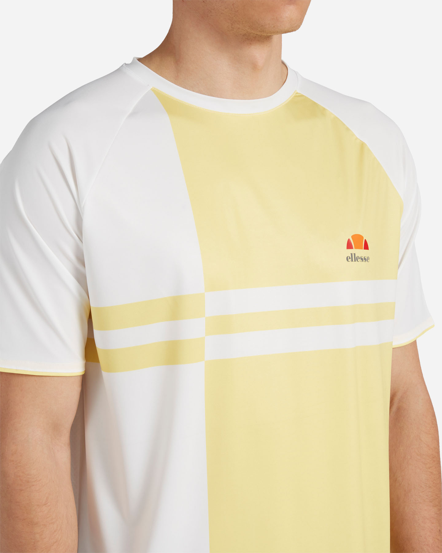 T-shirt tennis ELLESSE RIMINI M - Bianco - 4 | Cisalfa Sport
