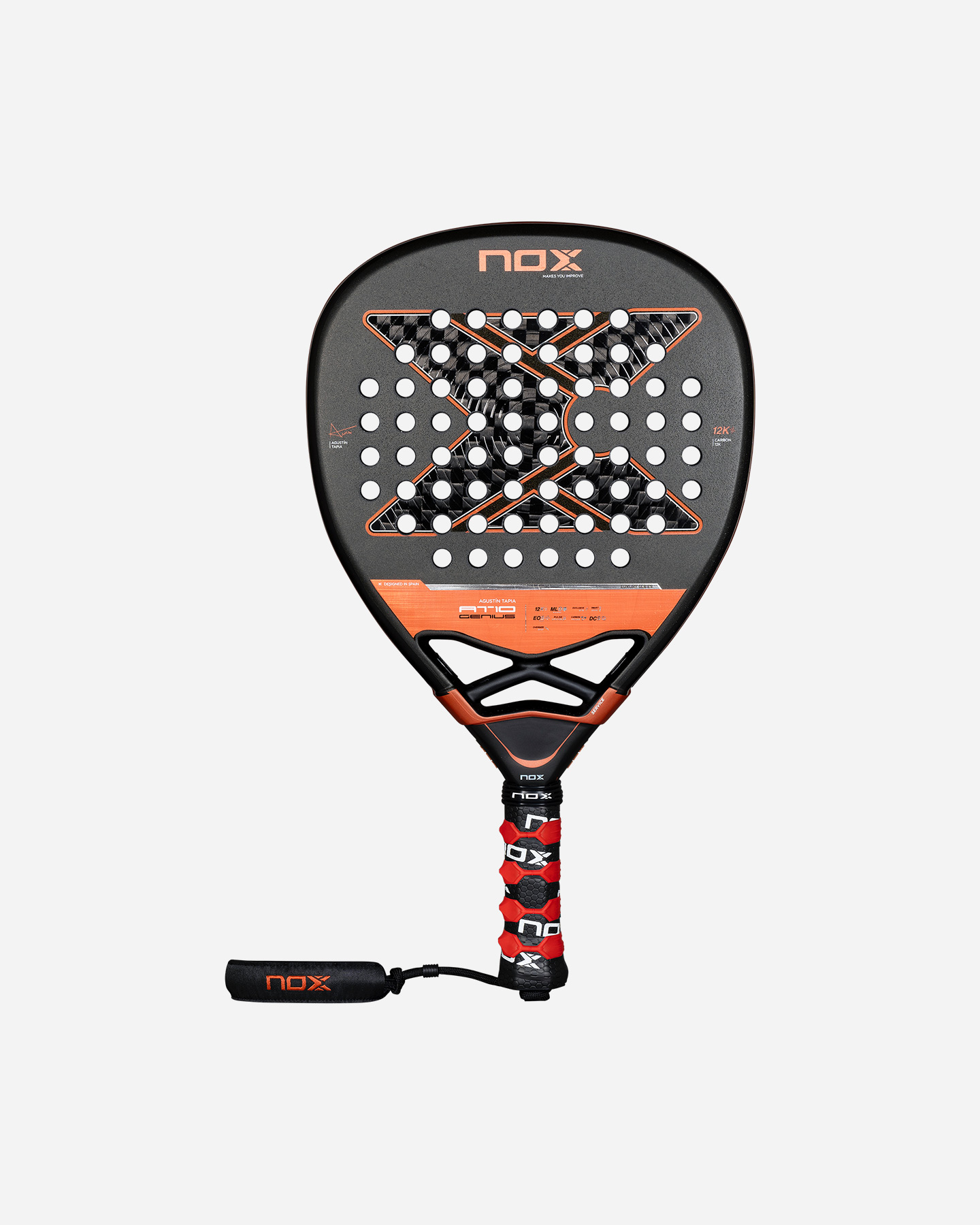 Racchetta padel NOX AT10 GENIUS ATTACK 12K  - 0 | Cisalfa Sport