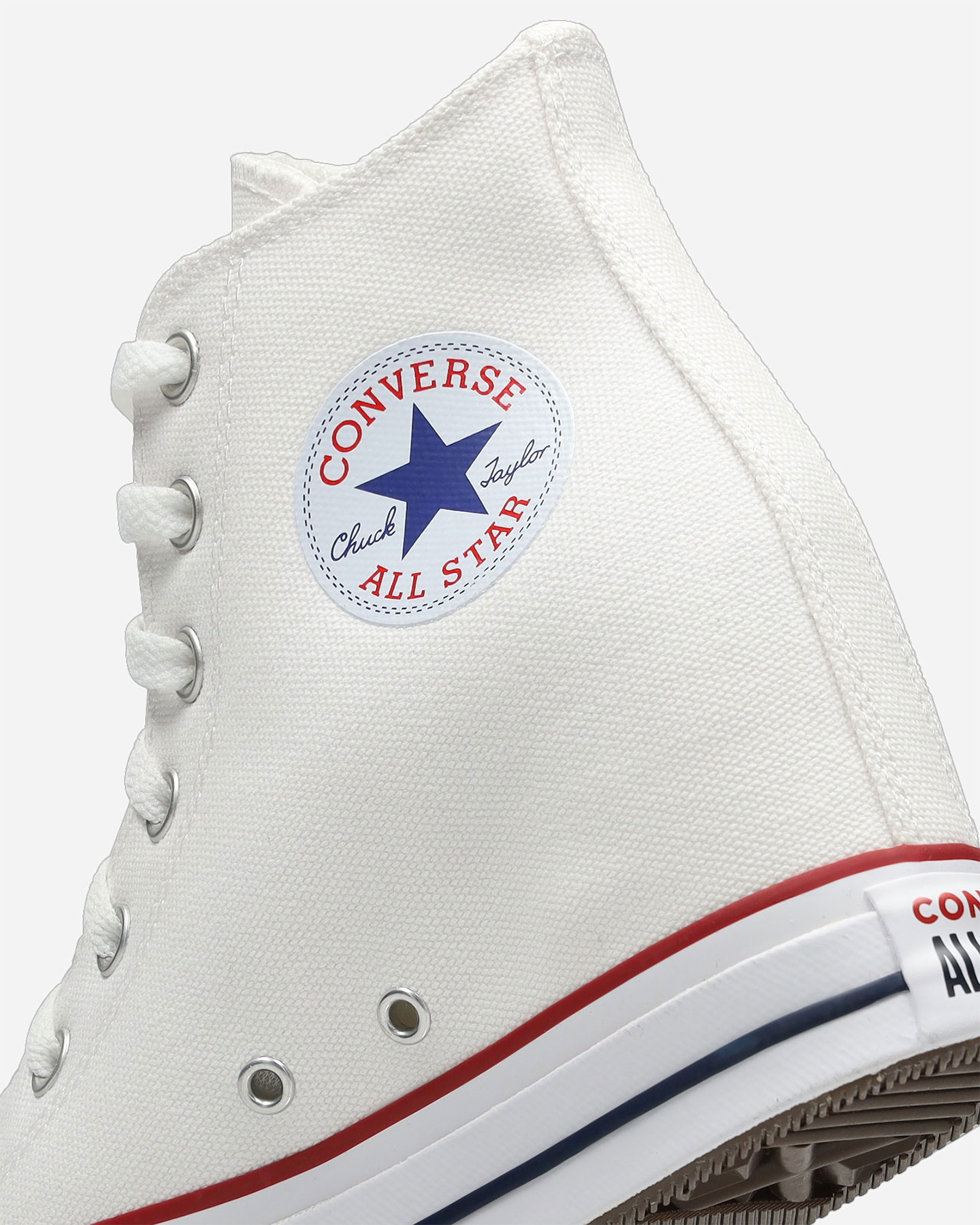Scarpe sneakers CONVERSE CHUCK TAYLOR ALL STAR WEDGE HIGH W - Bianco - 5 | Cisalfa Sport